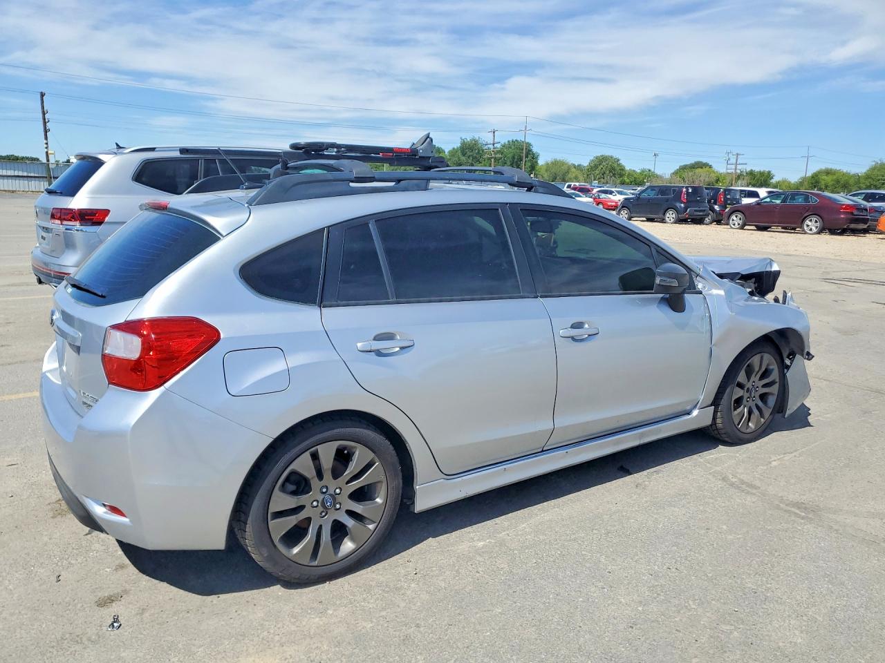 2015 Subaru Impreza Sport Limited Серебряный vin: JF1GPAZ69FH209907