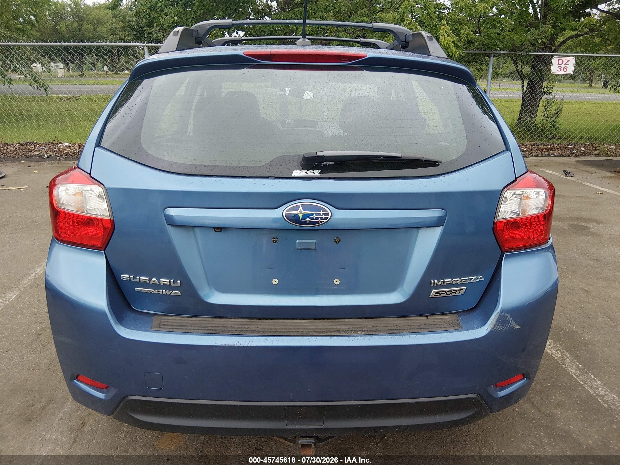 2015 Subaru Impreza 2.0i Sport Limited Blue vin: JF1GPAZ69FH291668