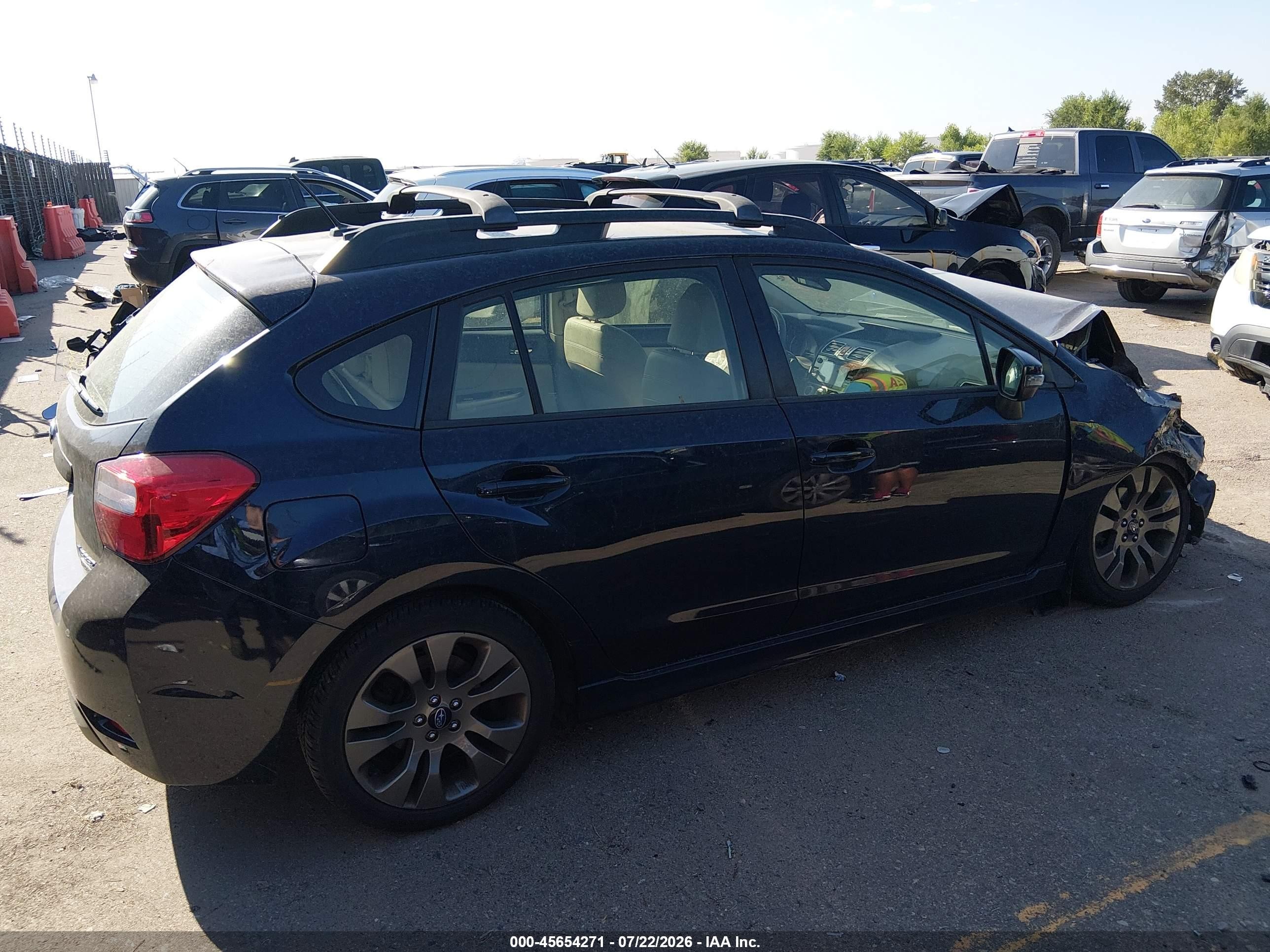 2015 Subaru Impreza 2.0i Sport Limited Navy vin: JF1GPAZ69FH324667