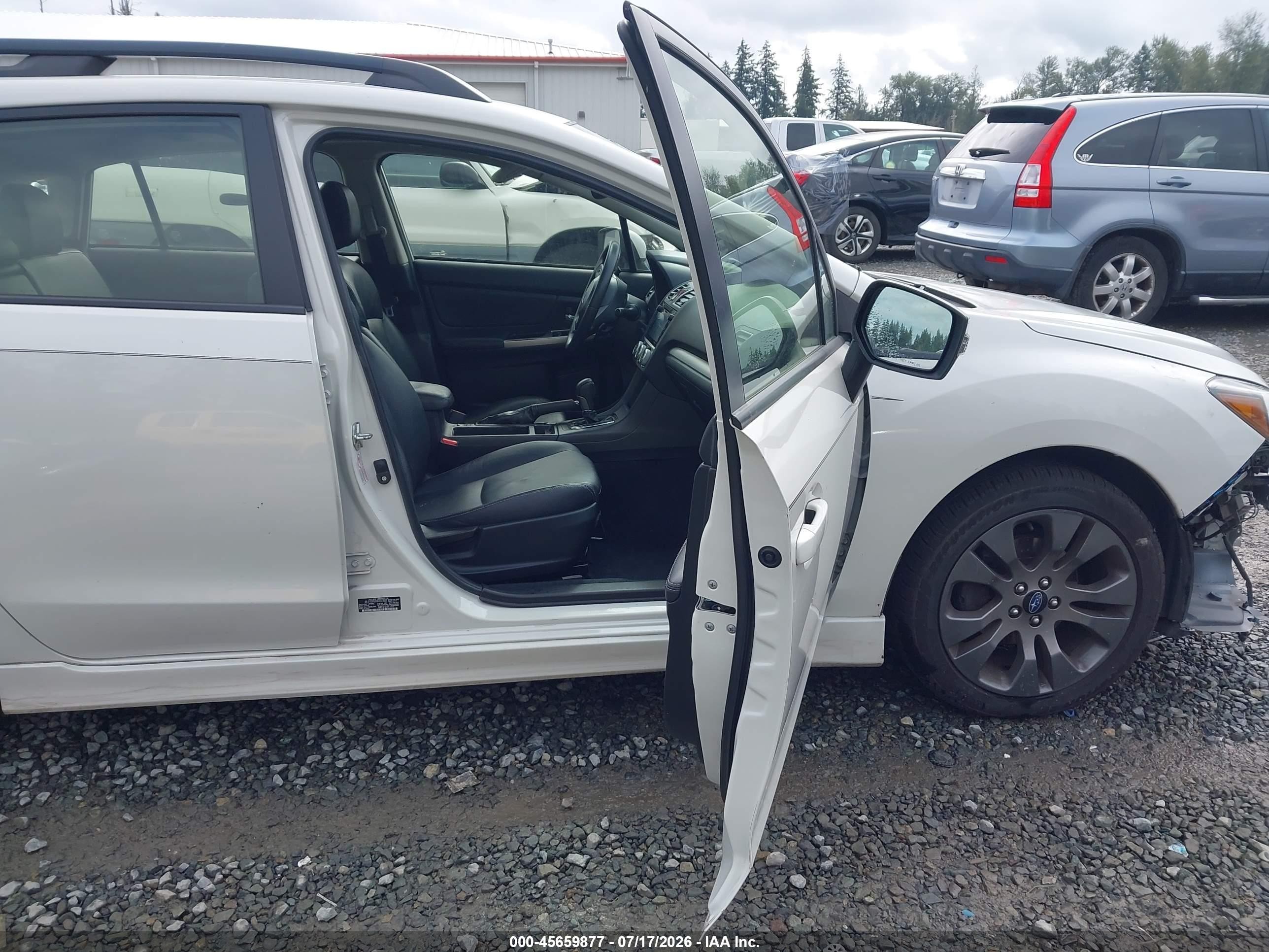 2015 Subaru Impreza 2.0i Sport Limited White vin: JF1GPAZ69FH327682
