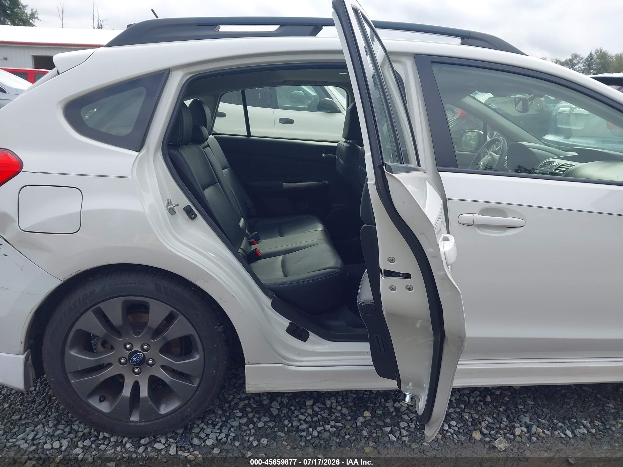2015 Subaru Impreza 2.0i Sport Limited White vin: JF1GPAZ69FH327682