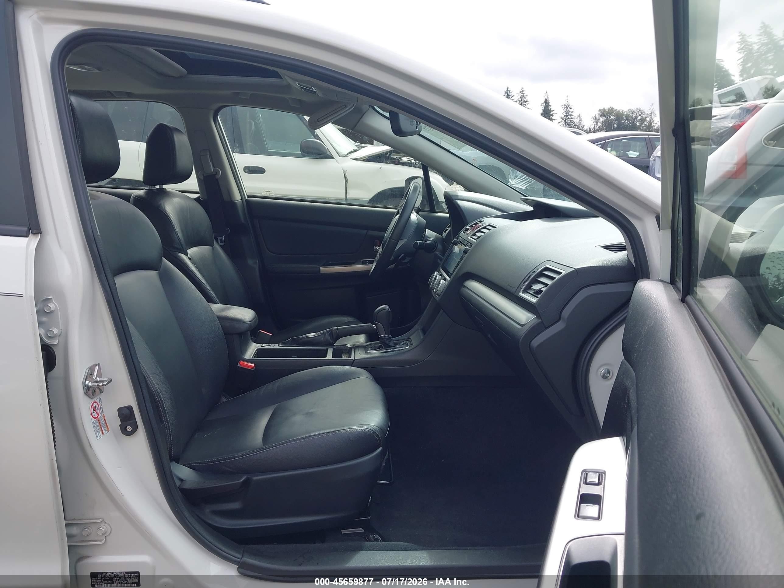 2015 Subaru Impreza 2.0i Sport Limited White vin: JF1GPAZ69FH327682