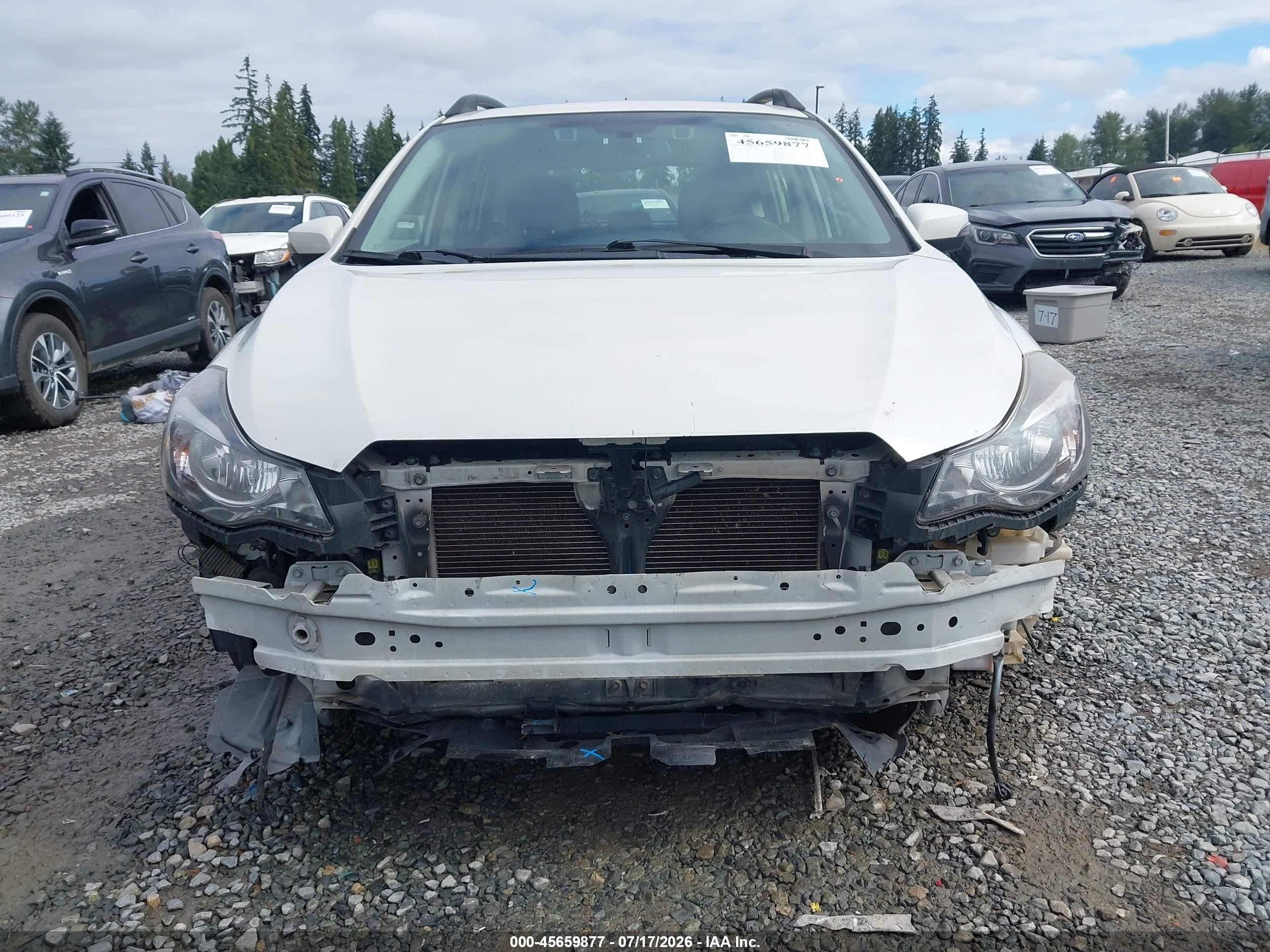 2015 Subaru Impreza 2.0i Sport Limited White vin: JF1GPAZ69FH327682