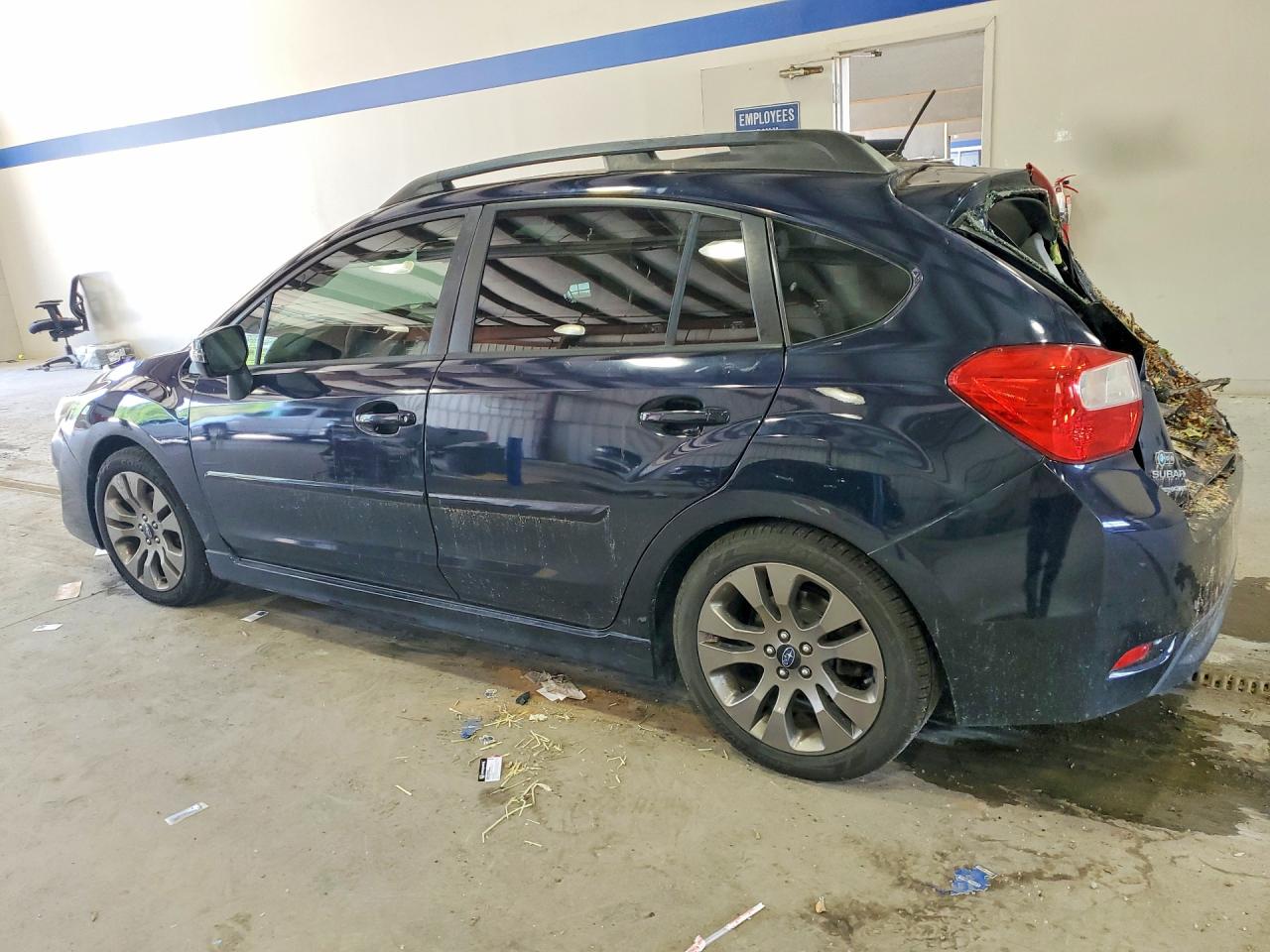 2015 Subaru Impreza Sport Limited Blue vin: JF1GPAZ6XFH304198