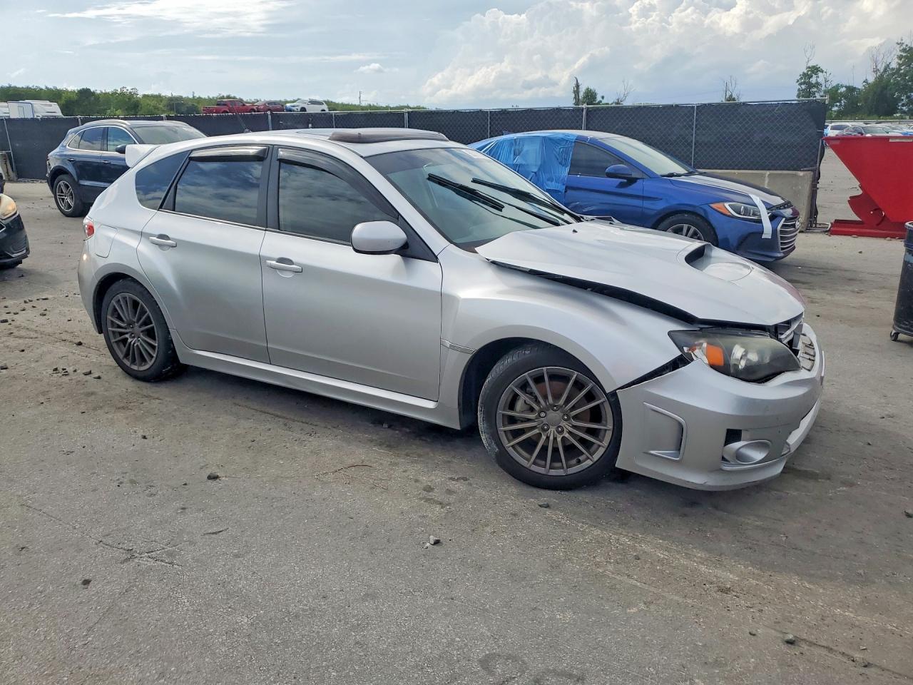 2011 Subaru Impreza Wrx Silver vin: JF1GR7E60BG805846