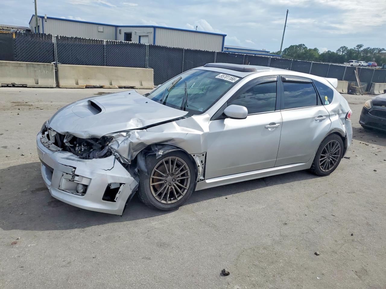 2011 Subaru Impreza Wrx Silver vin: JF1GR7E60BG805846