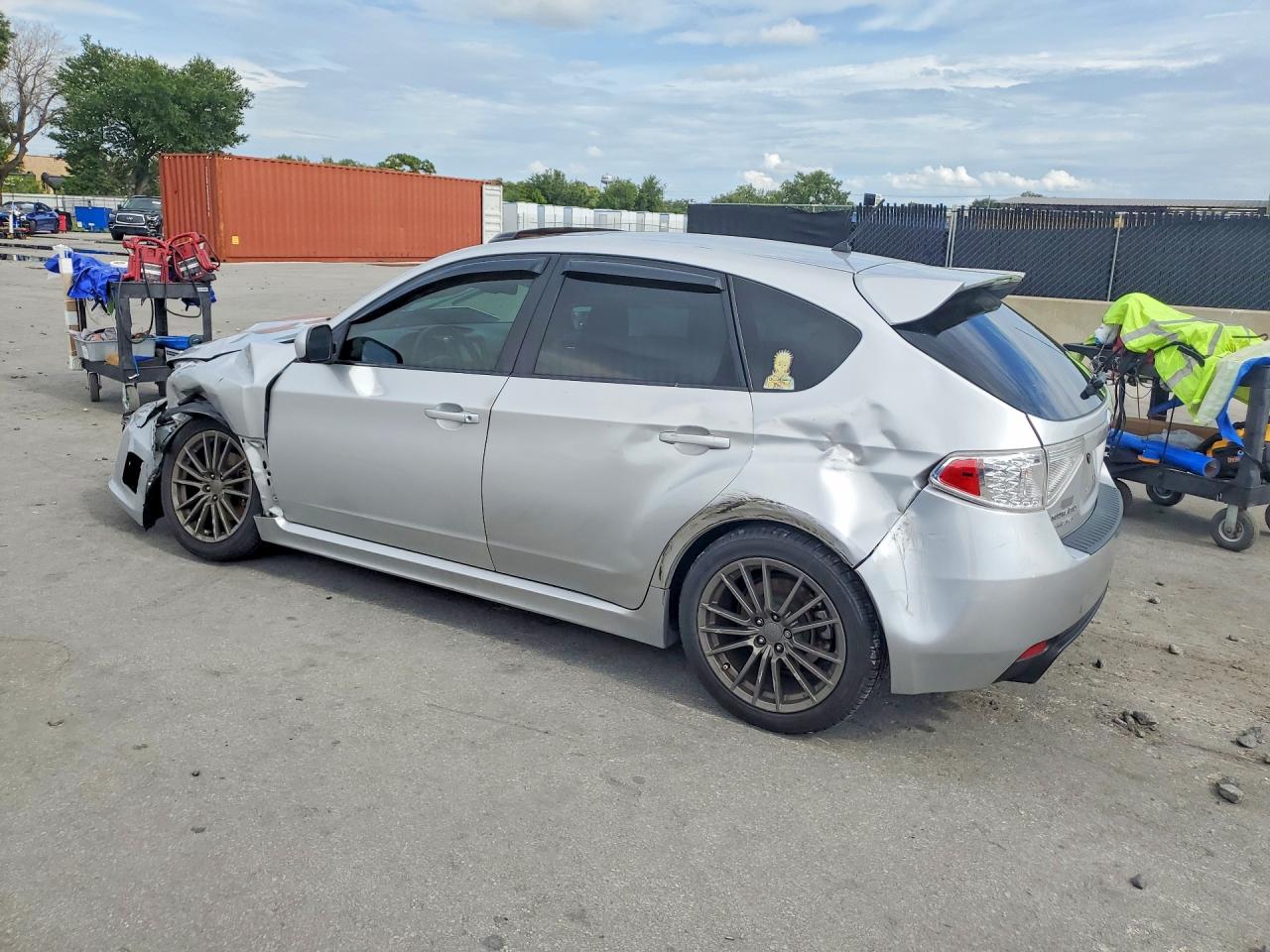 2011 Subaru Impreza Wrx Silver vin: JF1GR7E60BG805846
