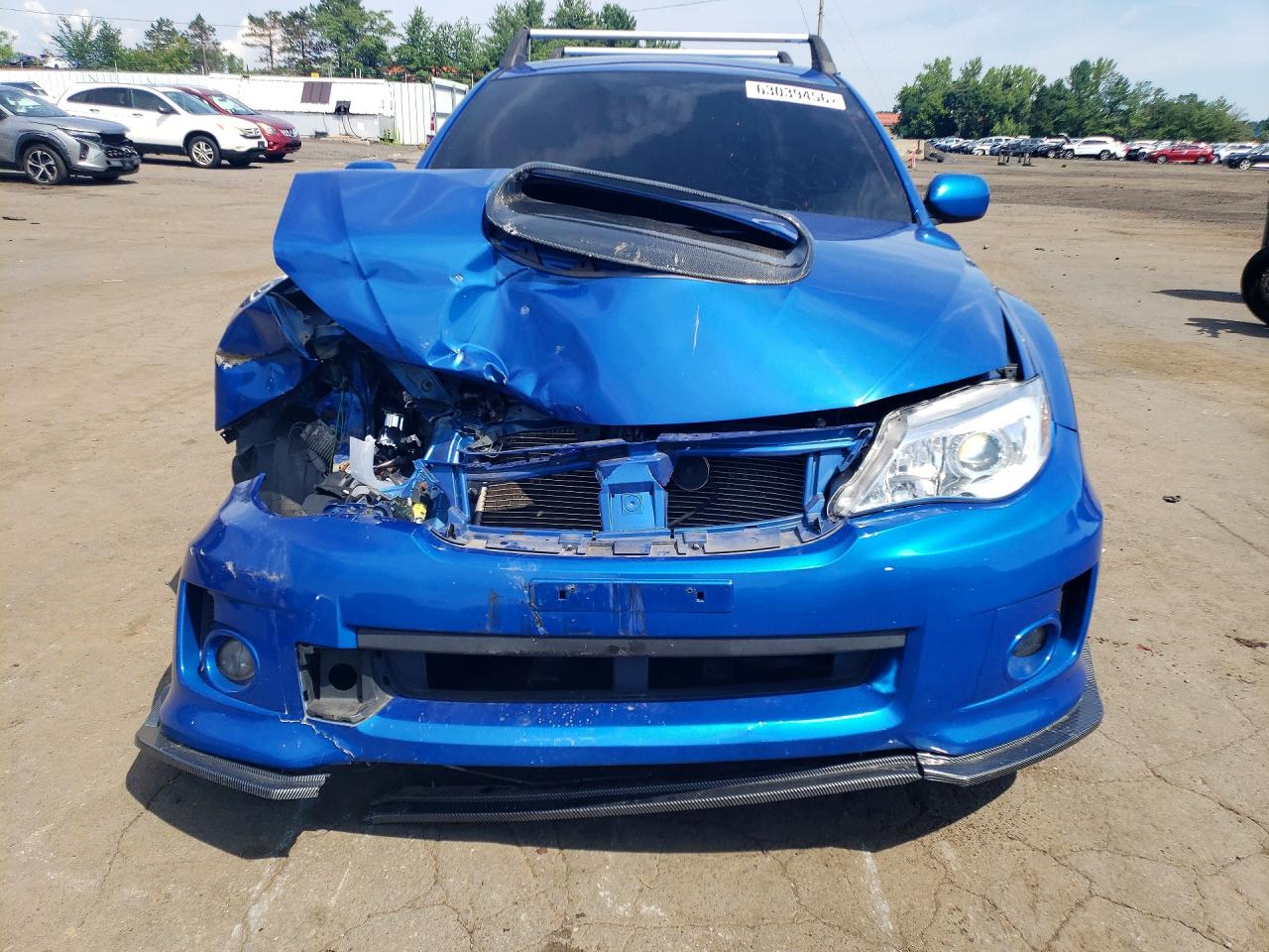 2011 Subaru Impreza Wrx Blue vin: JF1GR7E60BG806480