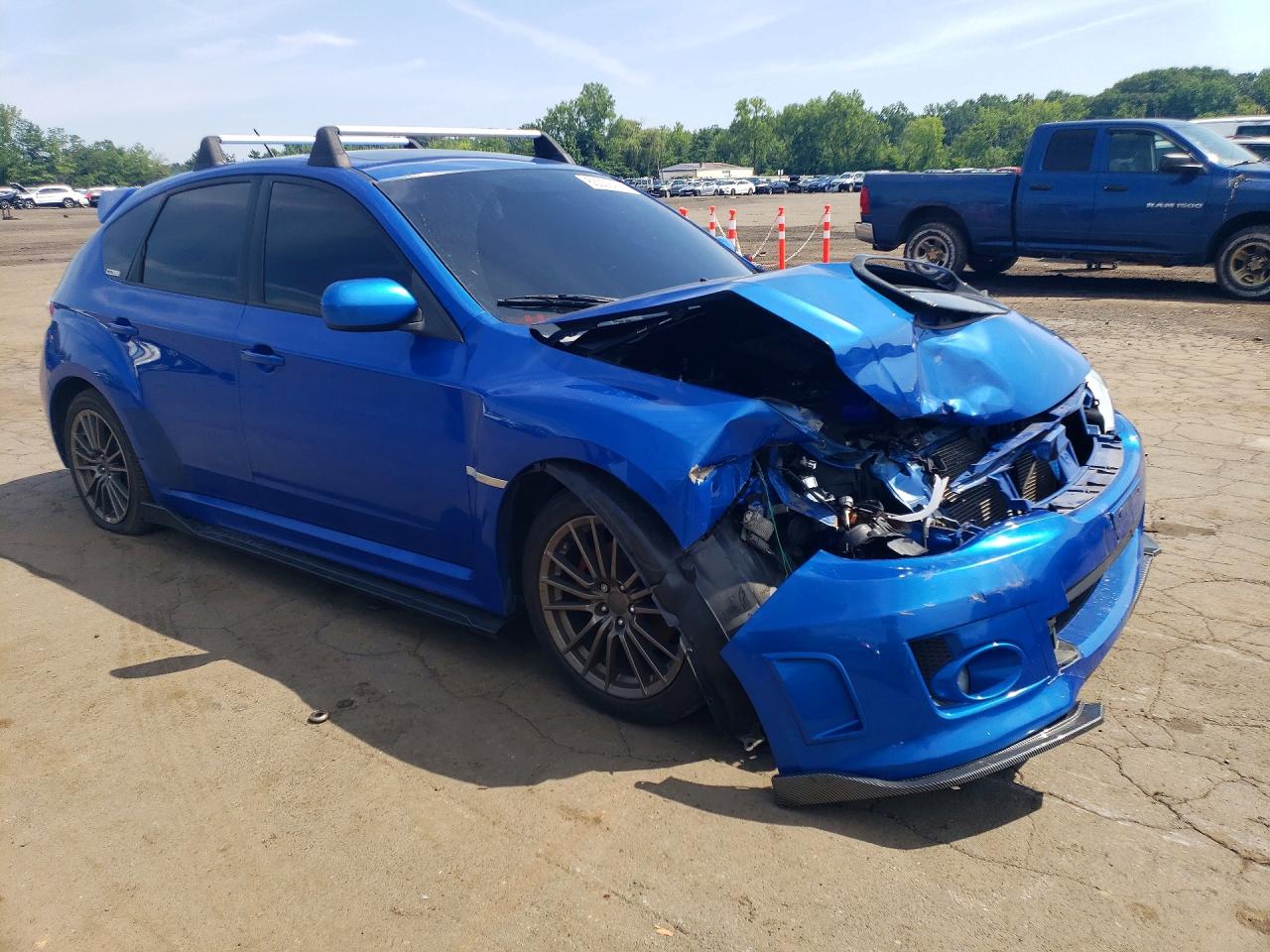 2011 Subaru Impreza Wrx Blue vin: JF1GR7E60BG806480