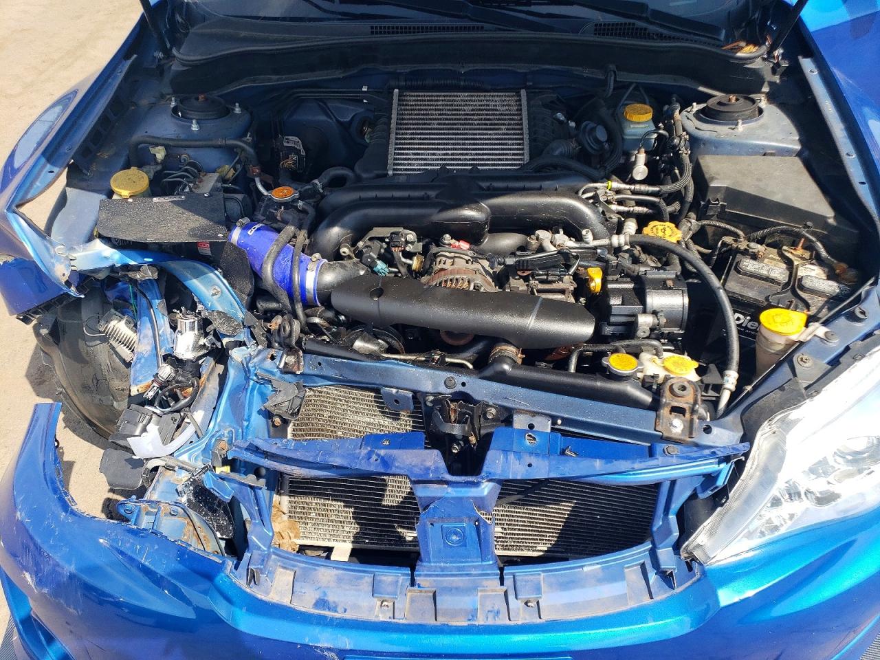 2011 Subaru Impreza Wrx Blue vin: JF1GR7E60BG806480