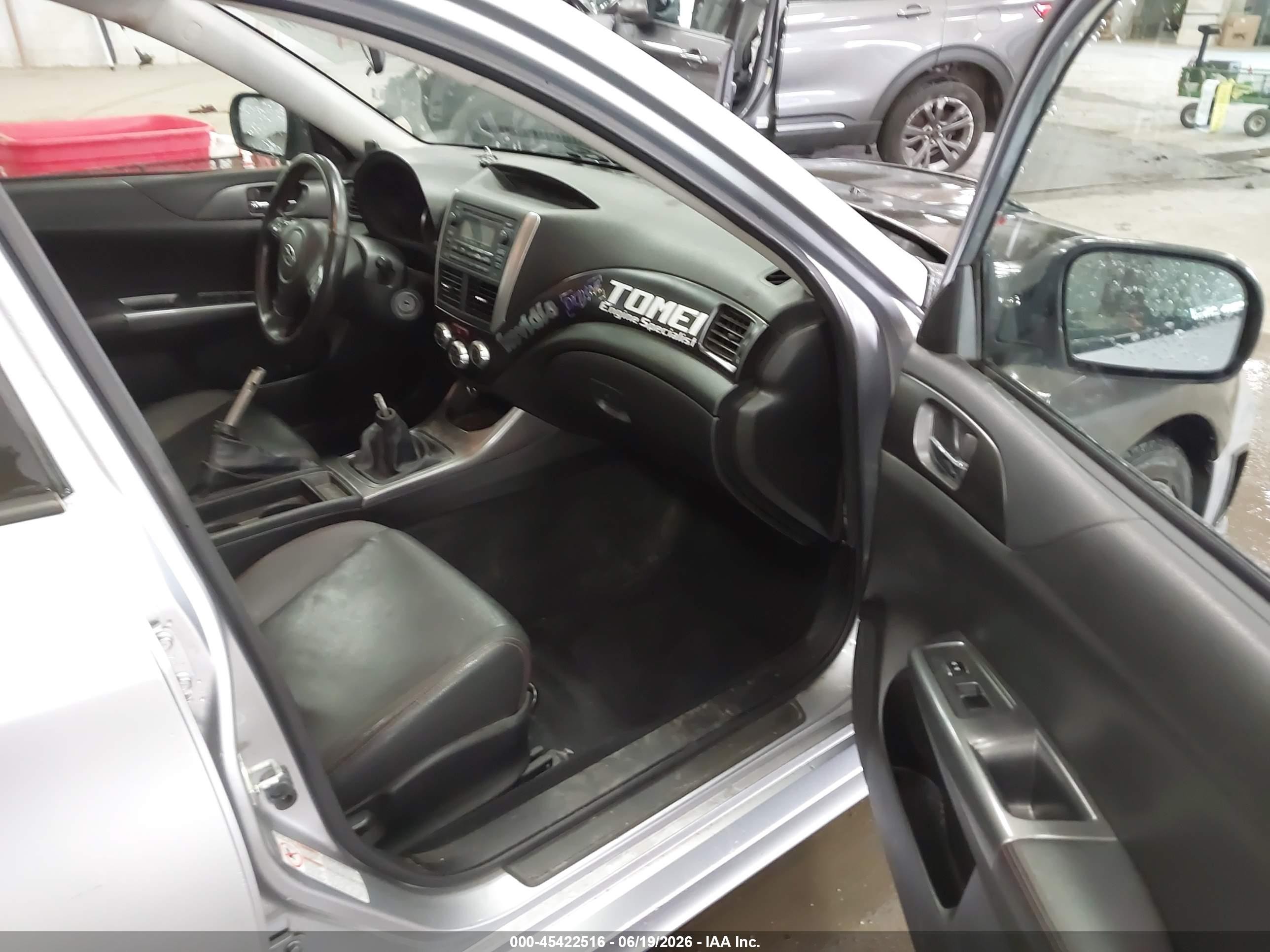 2012 Subaru Impreza Wrx Limited Silver vin: JF1GR7E60CG222789