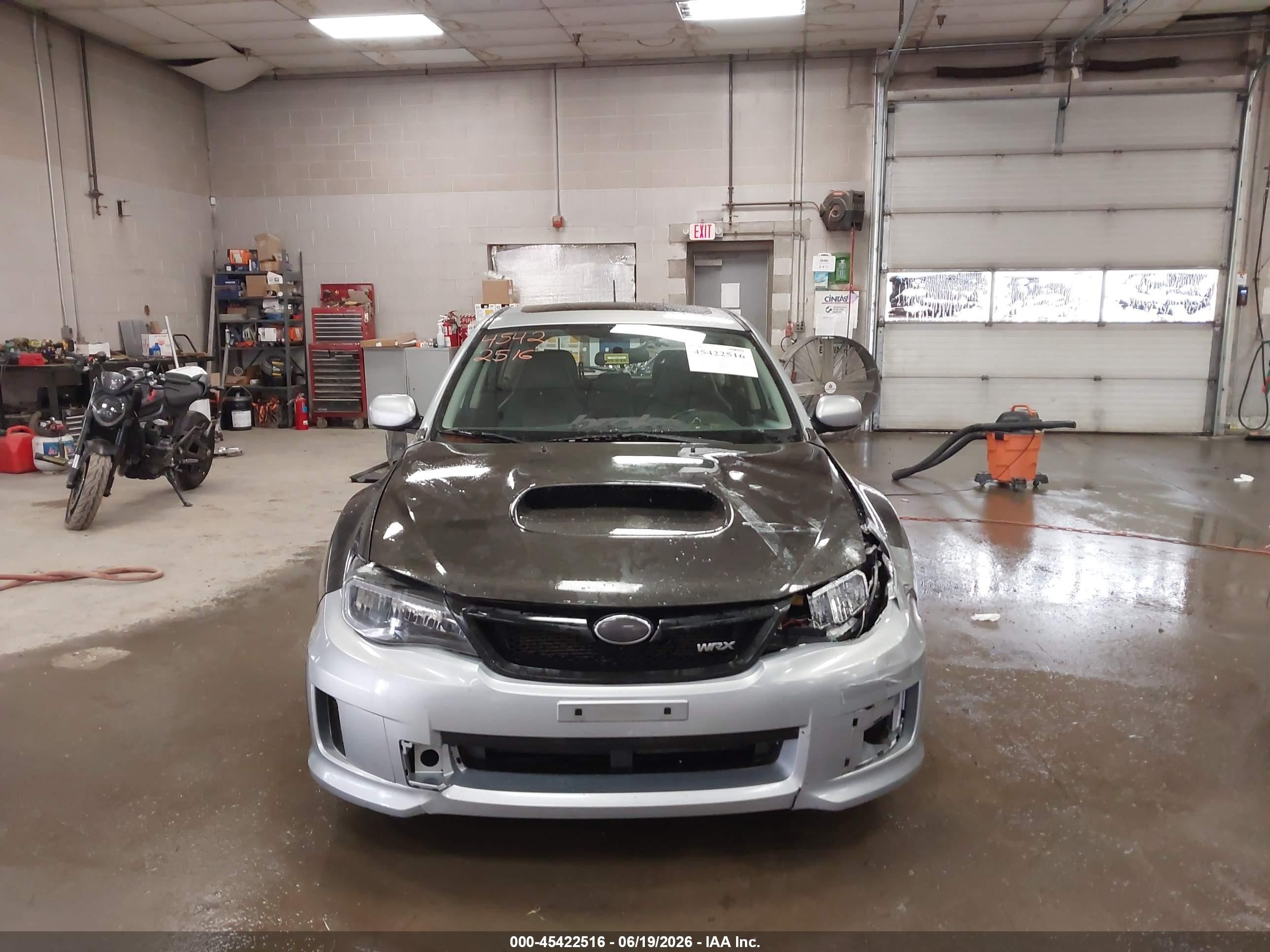 2012 Subaru Impreza Wrx Limited Silver vin: JF1GR7E60CG222789