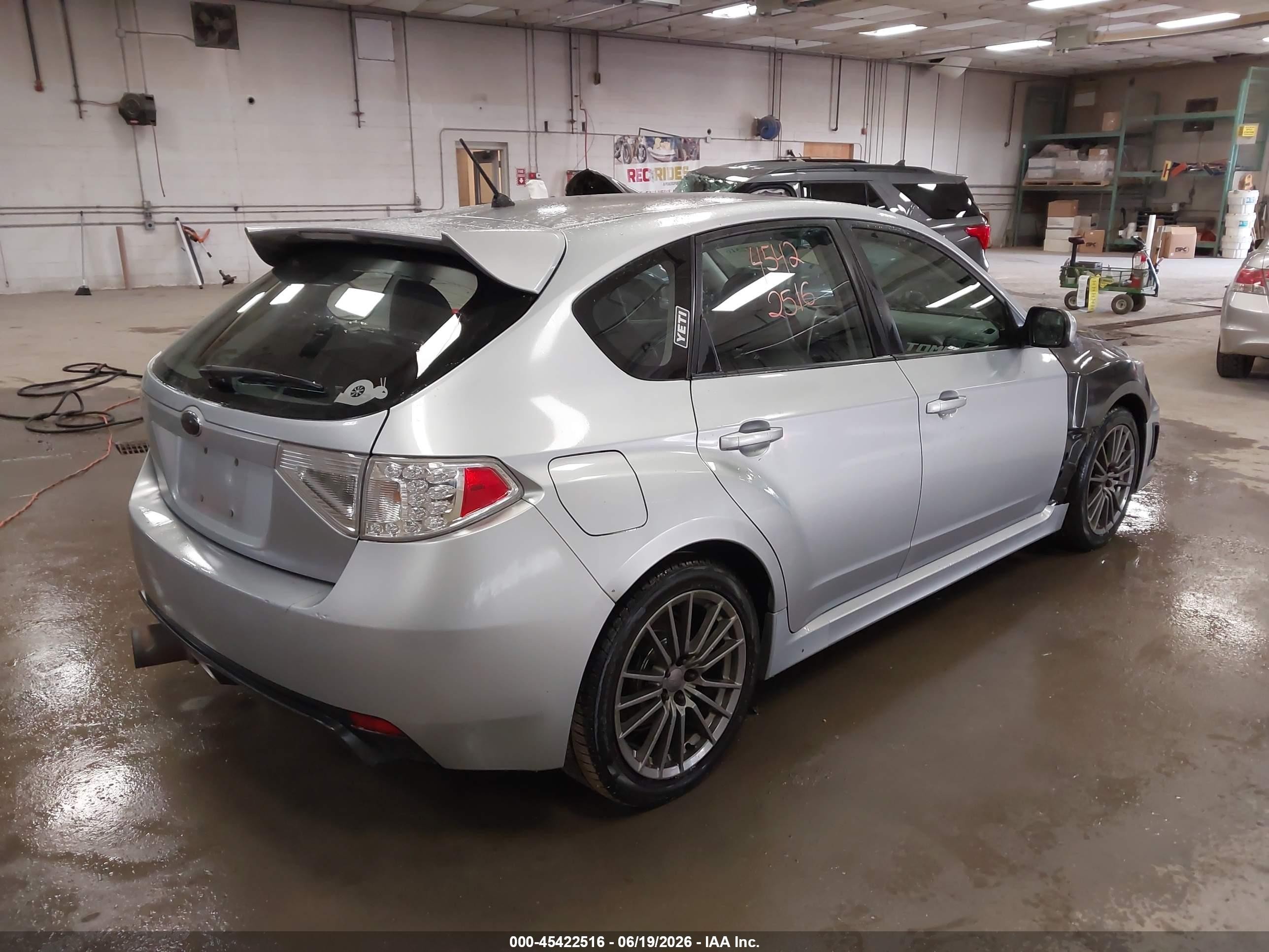 2012 Subaru Impreza Wrx Limited Silver vin: JF1GR7E60CG222789