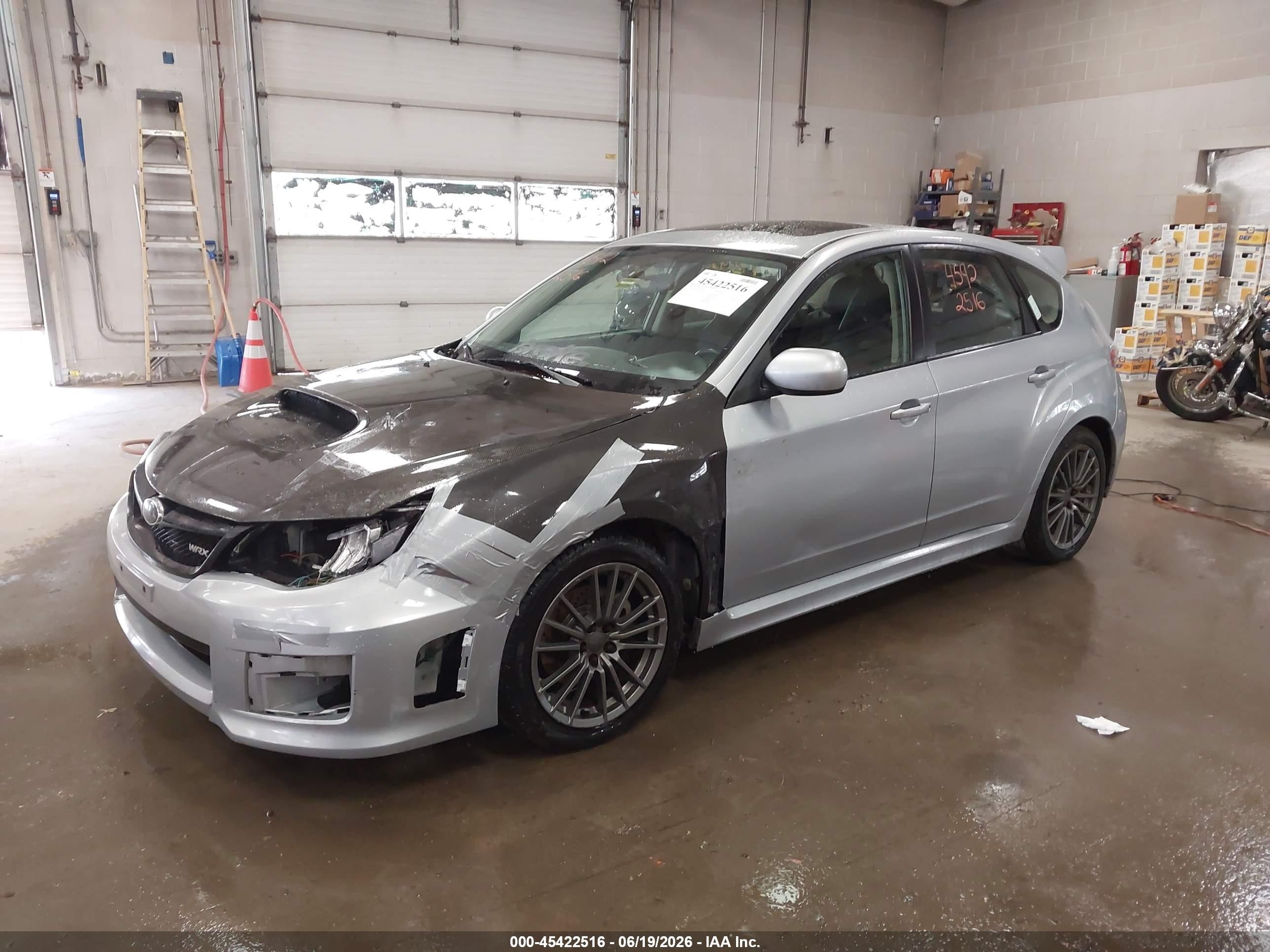 2012 Subaru Impreza Wrx Limited Silver vin: JF1GR7E60CG222789