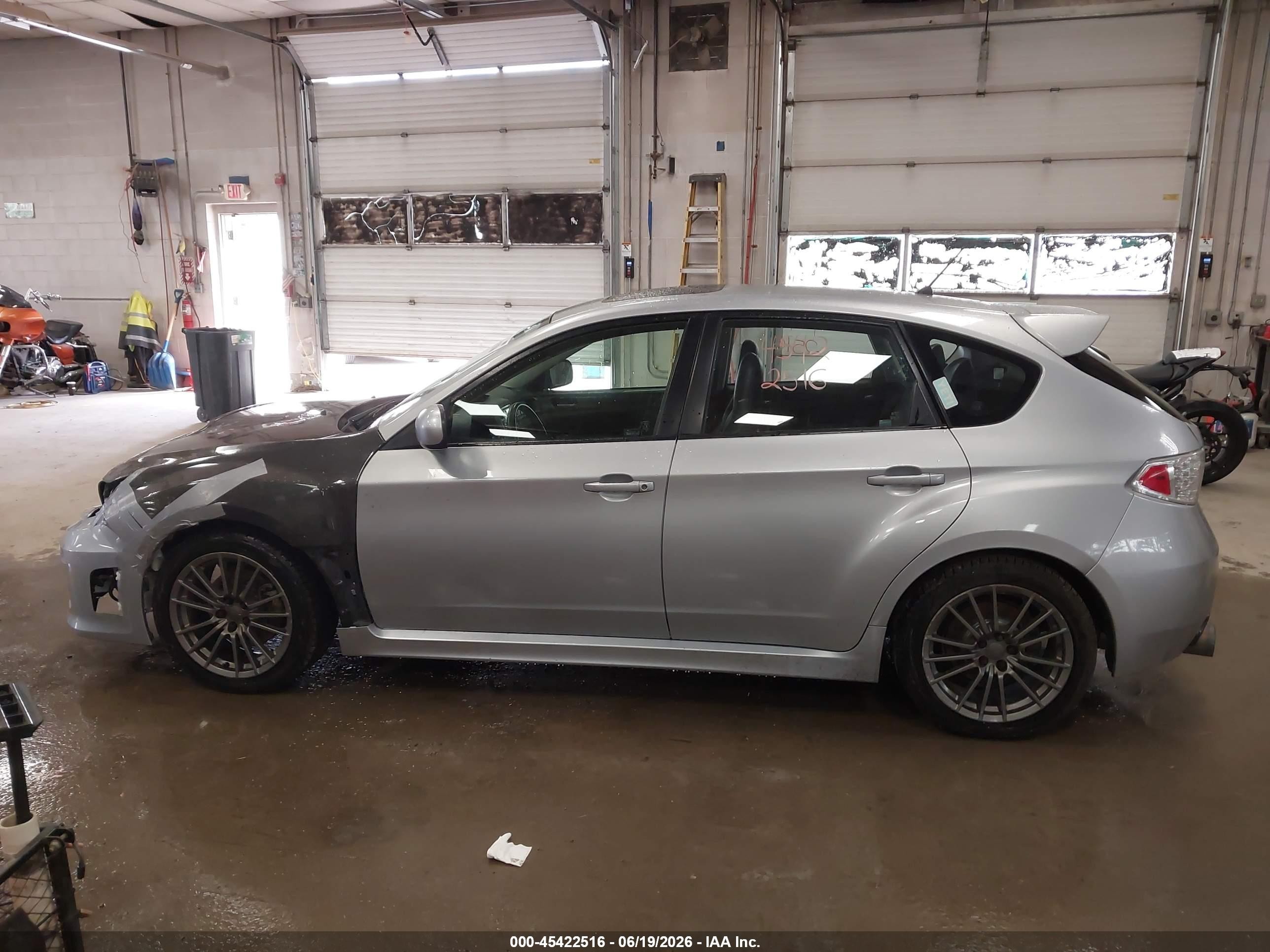 2012 Subaru Impreza Wrx Limited Silver vin: JF1GR7E60CG222789