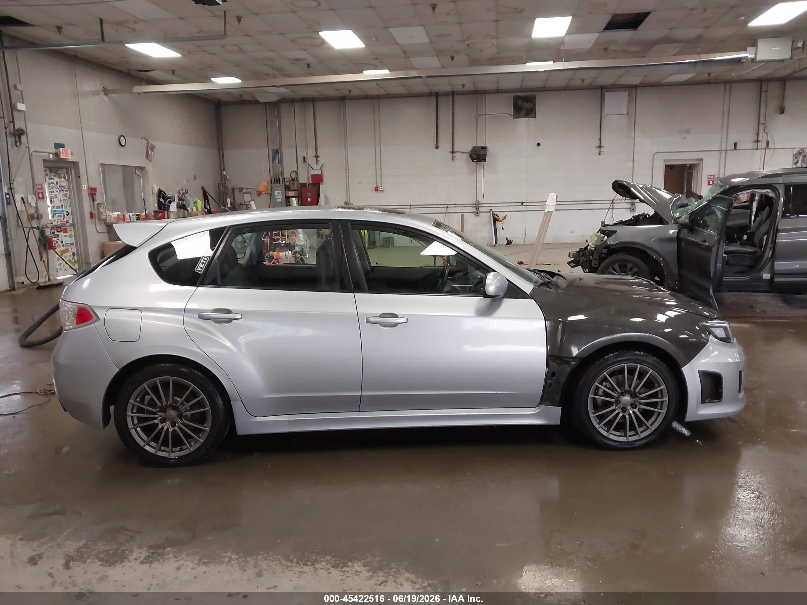 2012 Subaru Impreza Wrx Limited Silver vin: JF1GR7E60CG222789