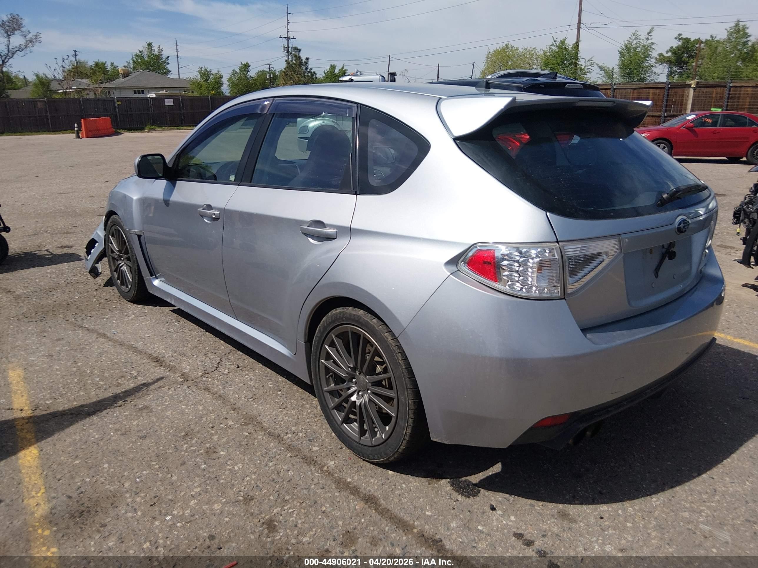 2012 Subaru Impreza Wrx Серебряный vin: JF1GR7E60CG225174