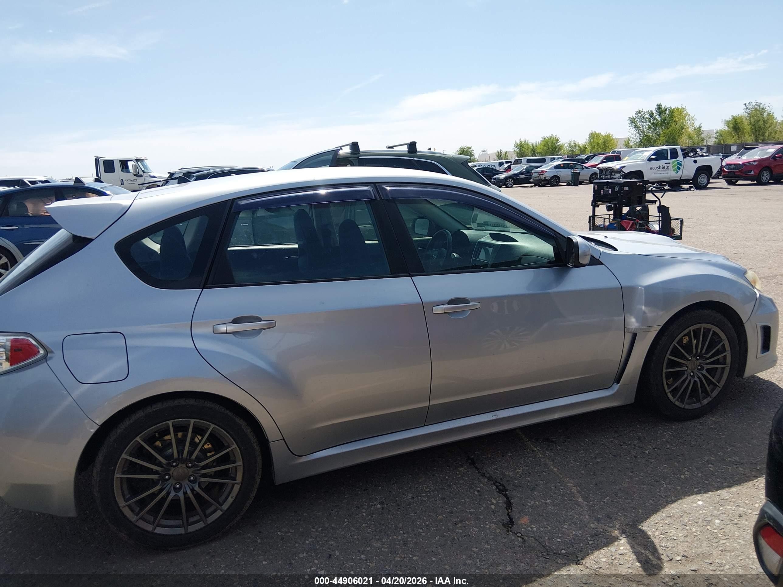 2012 Subaru Impreza Wrx Серебряный vin: JF1GR7E60CG225174