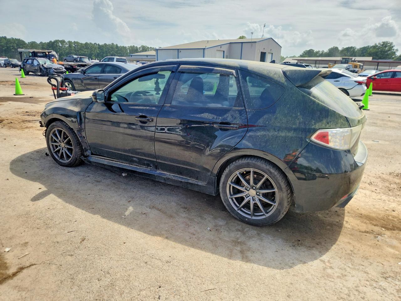 2012 Subaru Impreza Wrx Черный vin: JF1GR7E60CG233162
