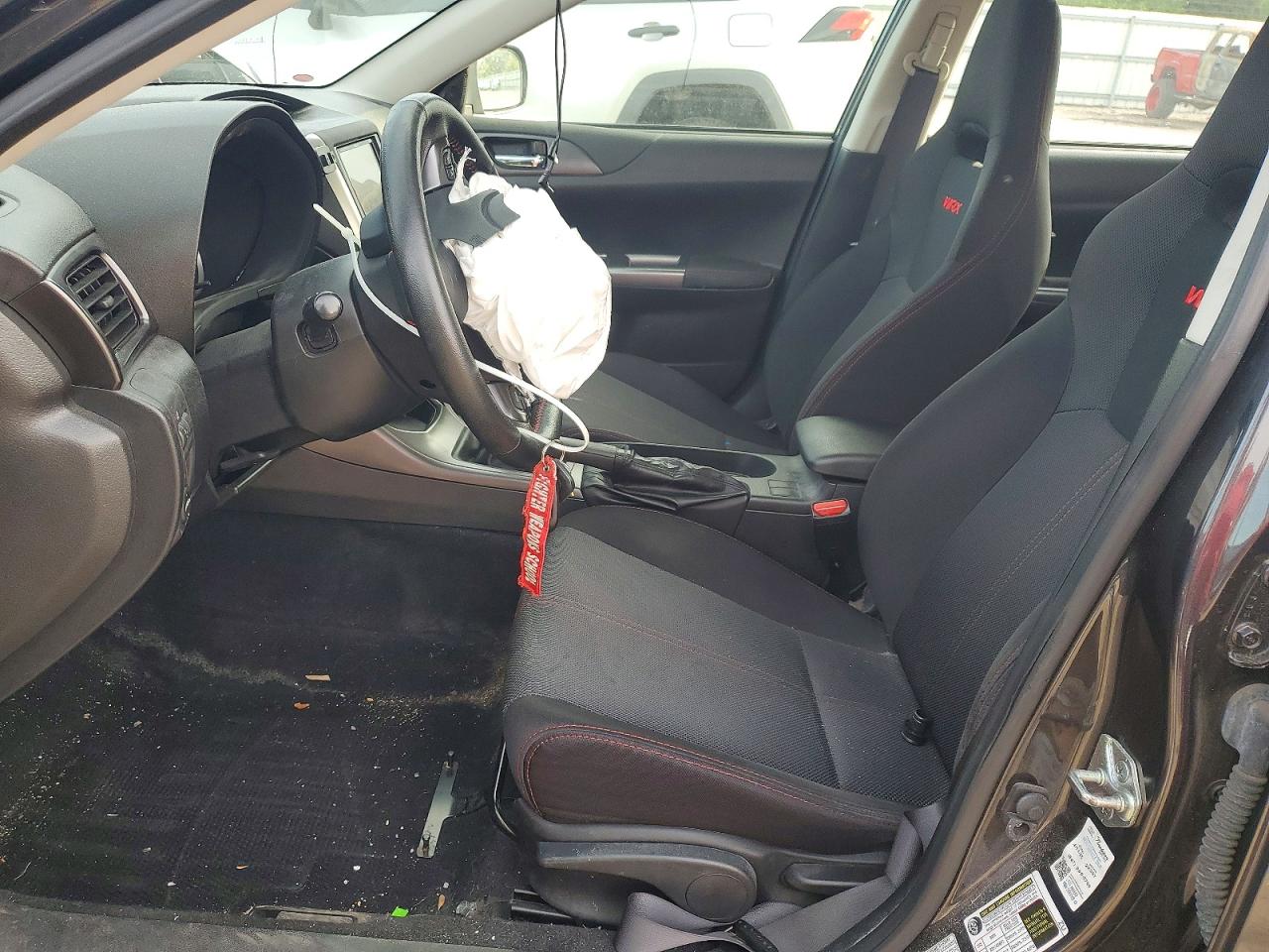 2012 Subaru Impreza Wrx Серый vin: JF1GR7E60CG245215