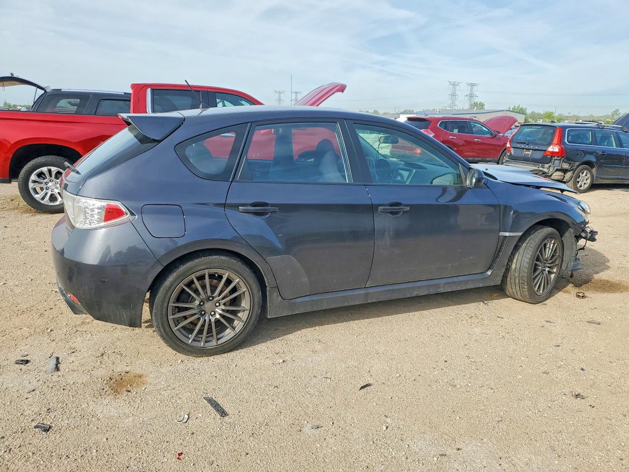 2012 Subaru Impreza Wrx Серый vin: JF1GR7E60CG245215