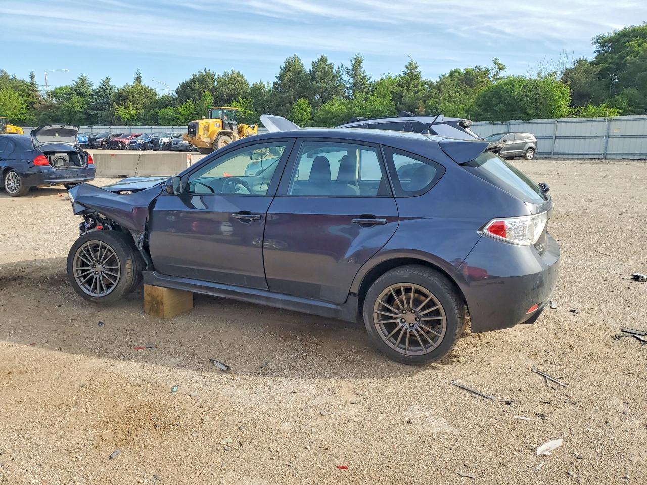 2012 Subaru Impreza Wrx Серый vin: JF1GR7E60CG245215