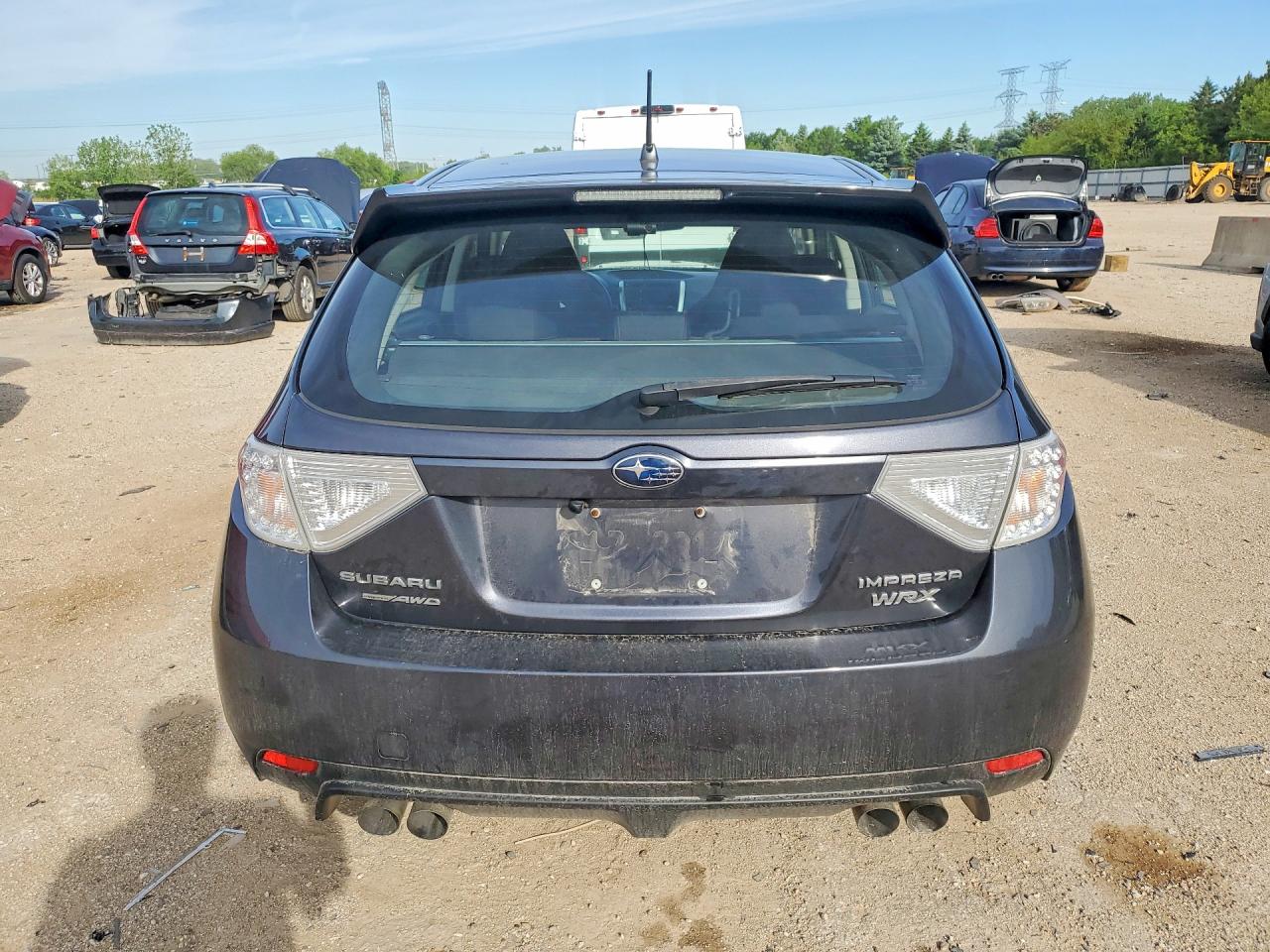 2012 Subaru Impreza Wrx Серый vin: JF1GR7E60CG245215