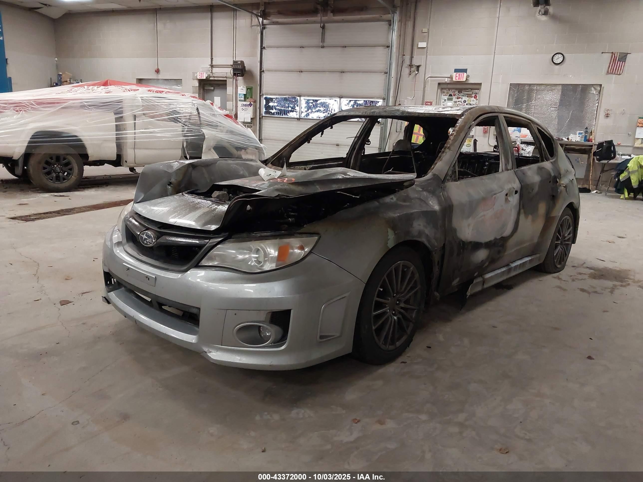 2013 Subaru Impreza Wrx Premium Silver vin: JF1GR7E60DG818762