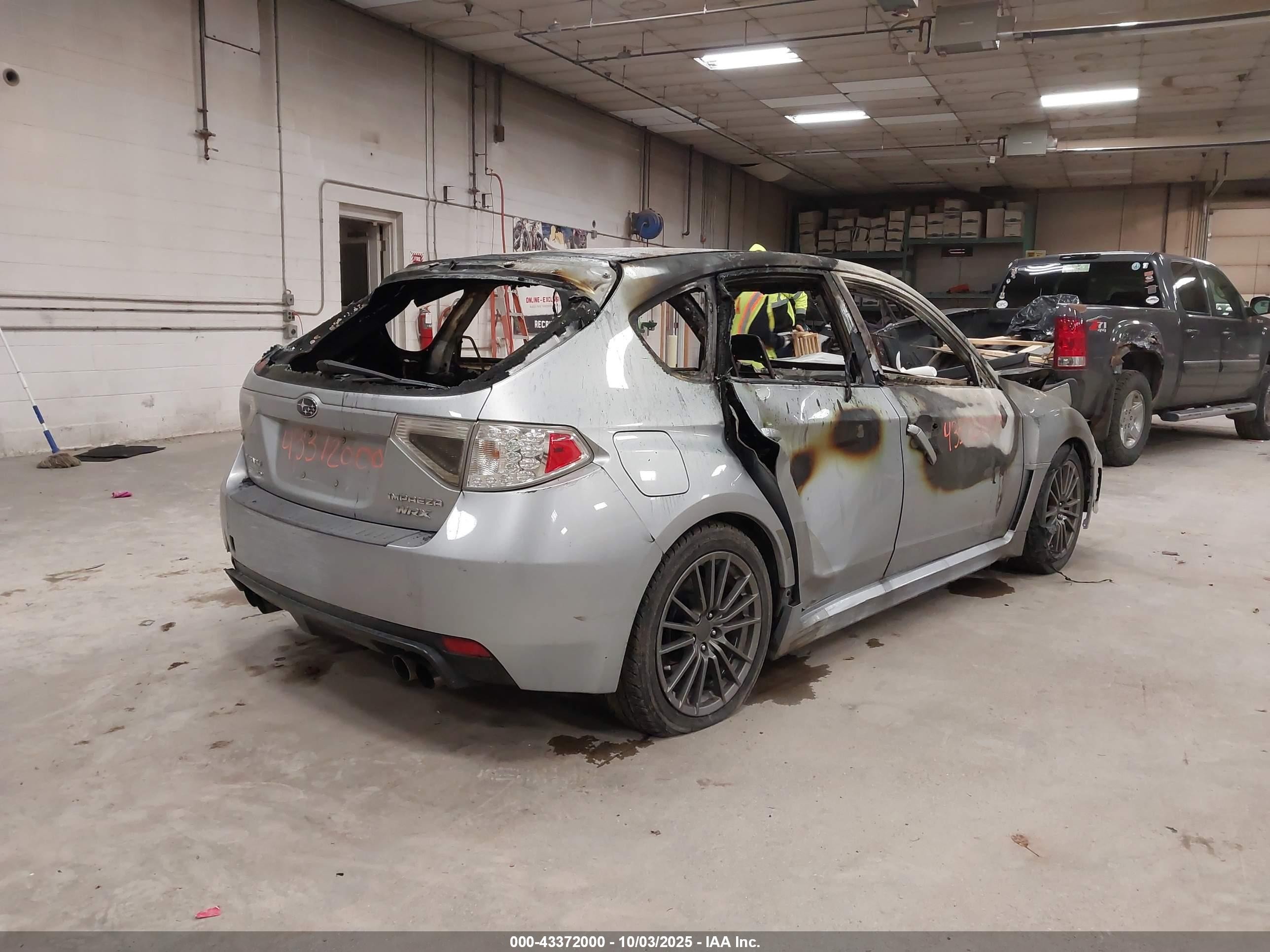 2013 Subaru Impreza Wrx Premium Silver vin: JF1GR7E60DG818762