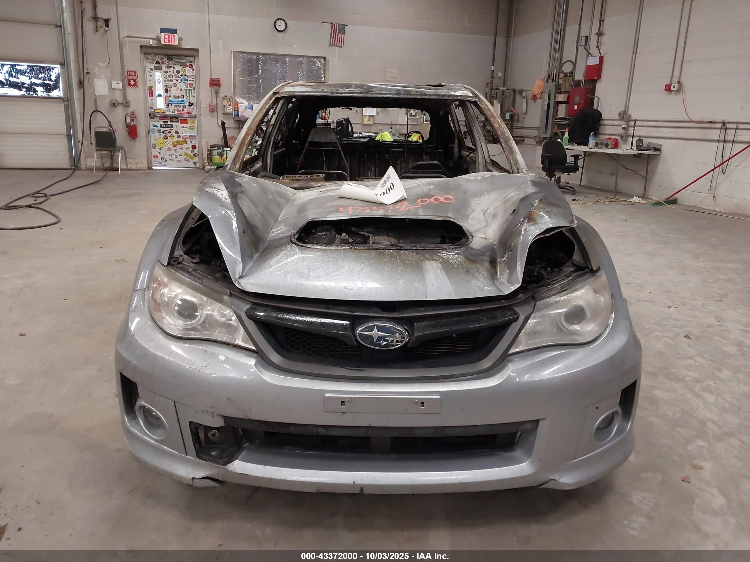 2013 Subaru Impreza Wrx Premium Silver vin: JF1GR7E60DG818762