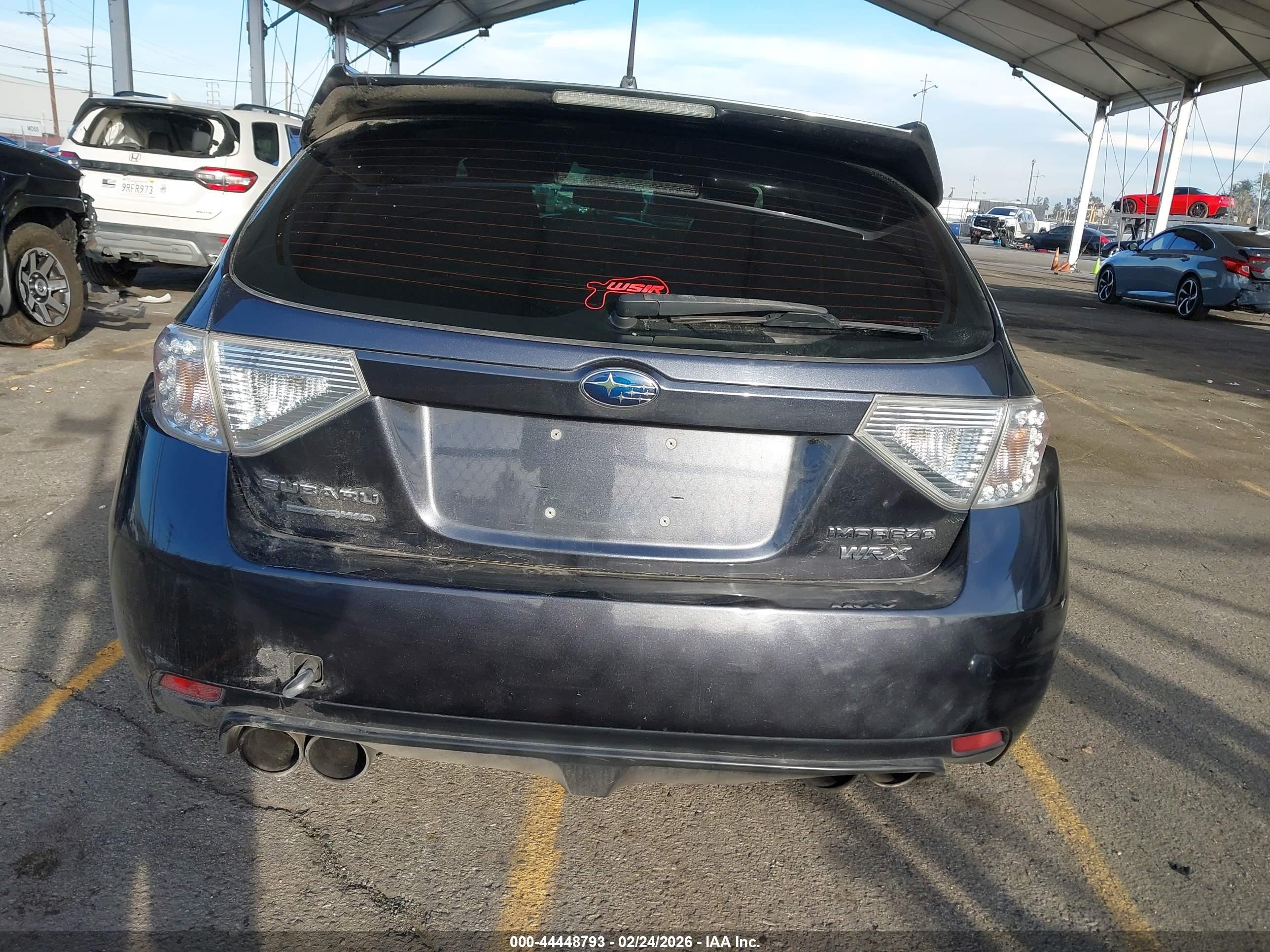 2014 Subaru Impreza Wrx Premium Серый vin: JF1GR7E60EG207079