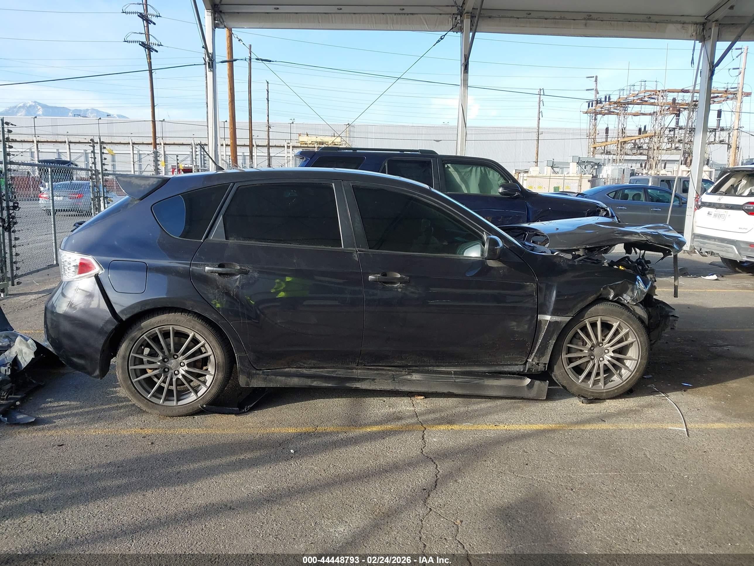 2014 Subaru Impreza Wrx Premium Серый vin: JF1GR7E60EG207079