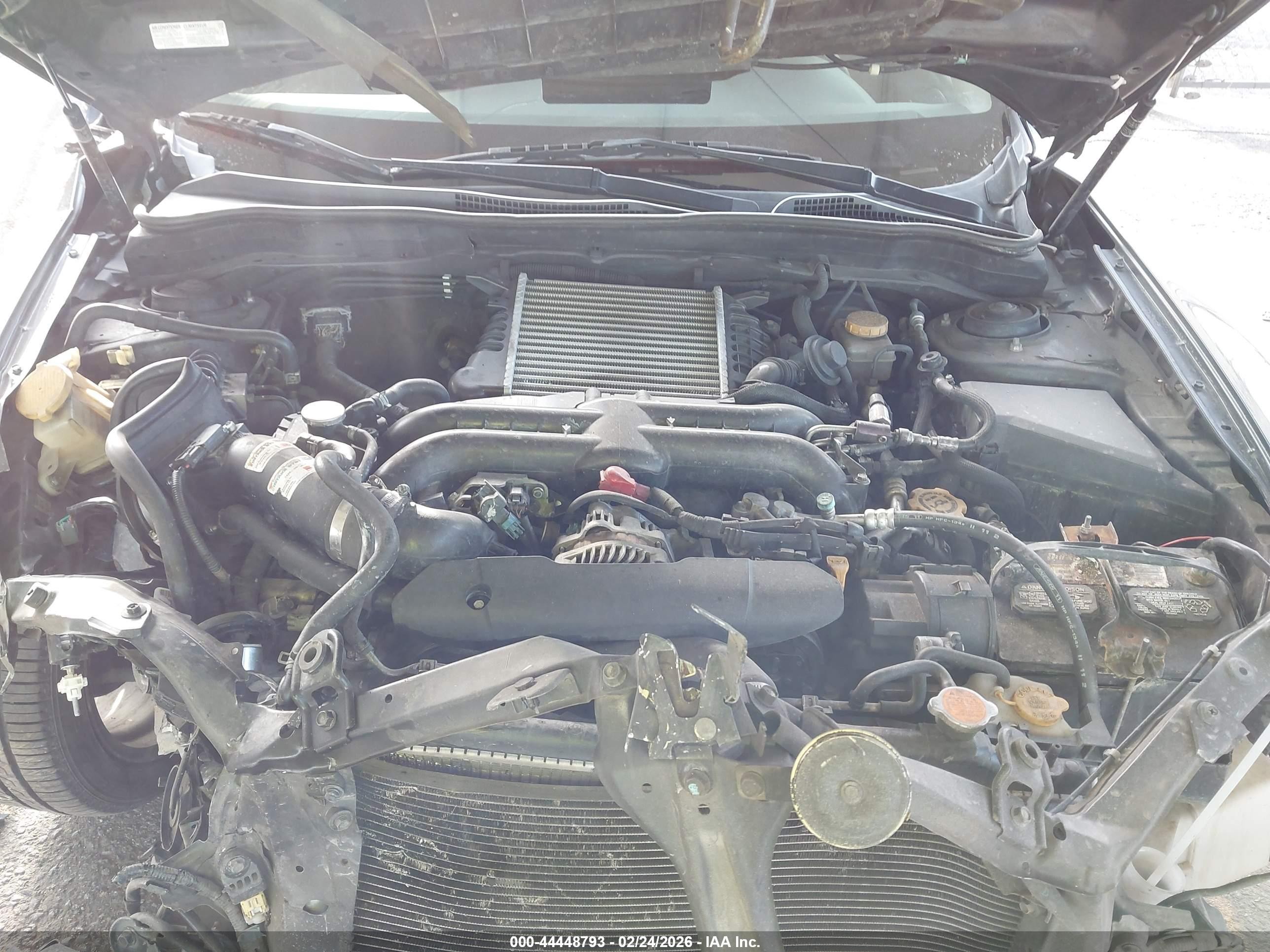 2014 Subaru Impreza Wrx Premium Серый vin: JF1GR7E60EG207079