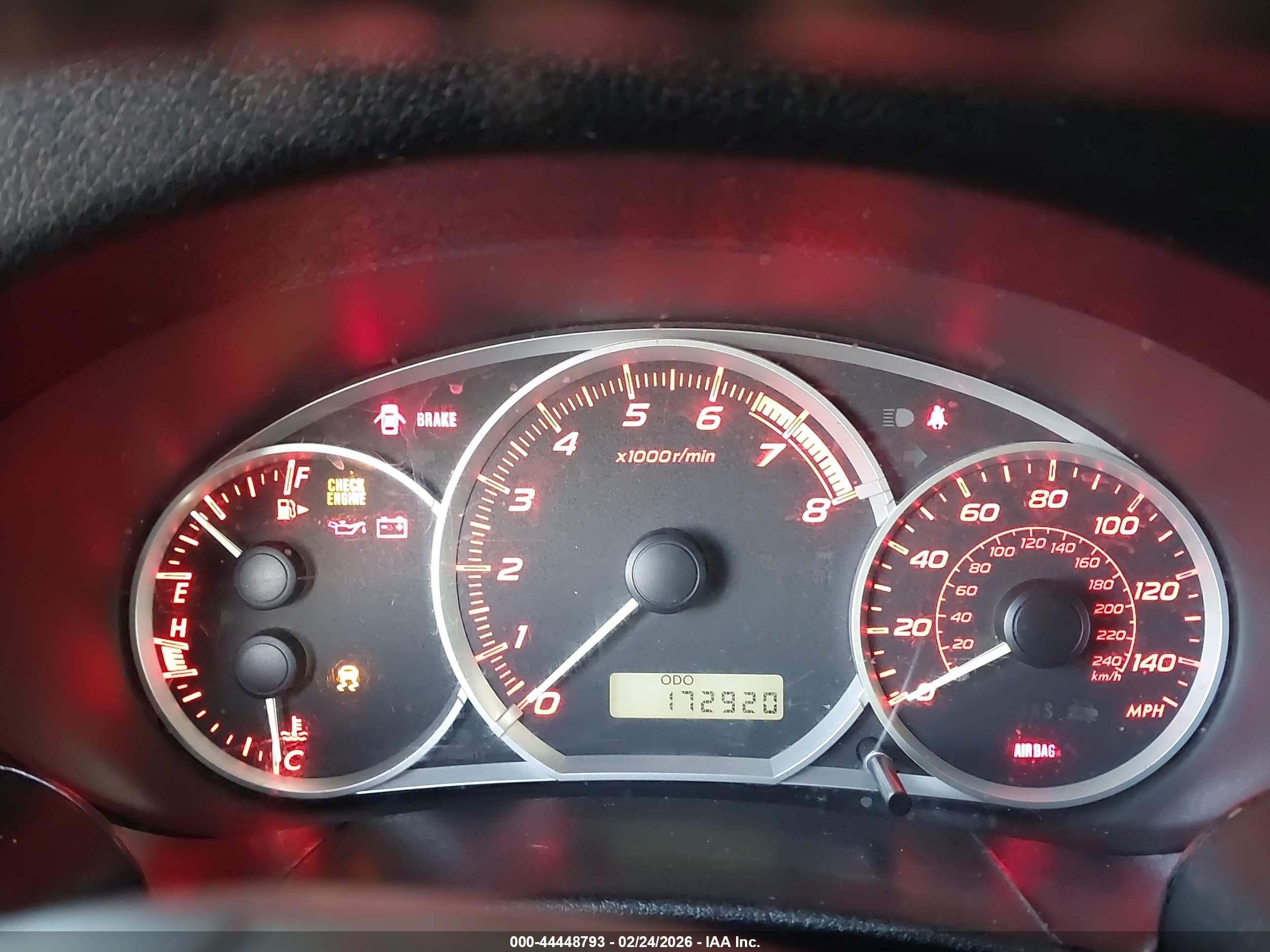 2014 Subaru Impreza Wrx Premium Серый vin: JF1GR7E60EG207079