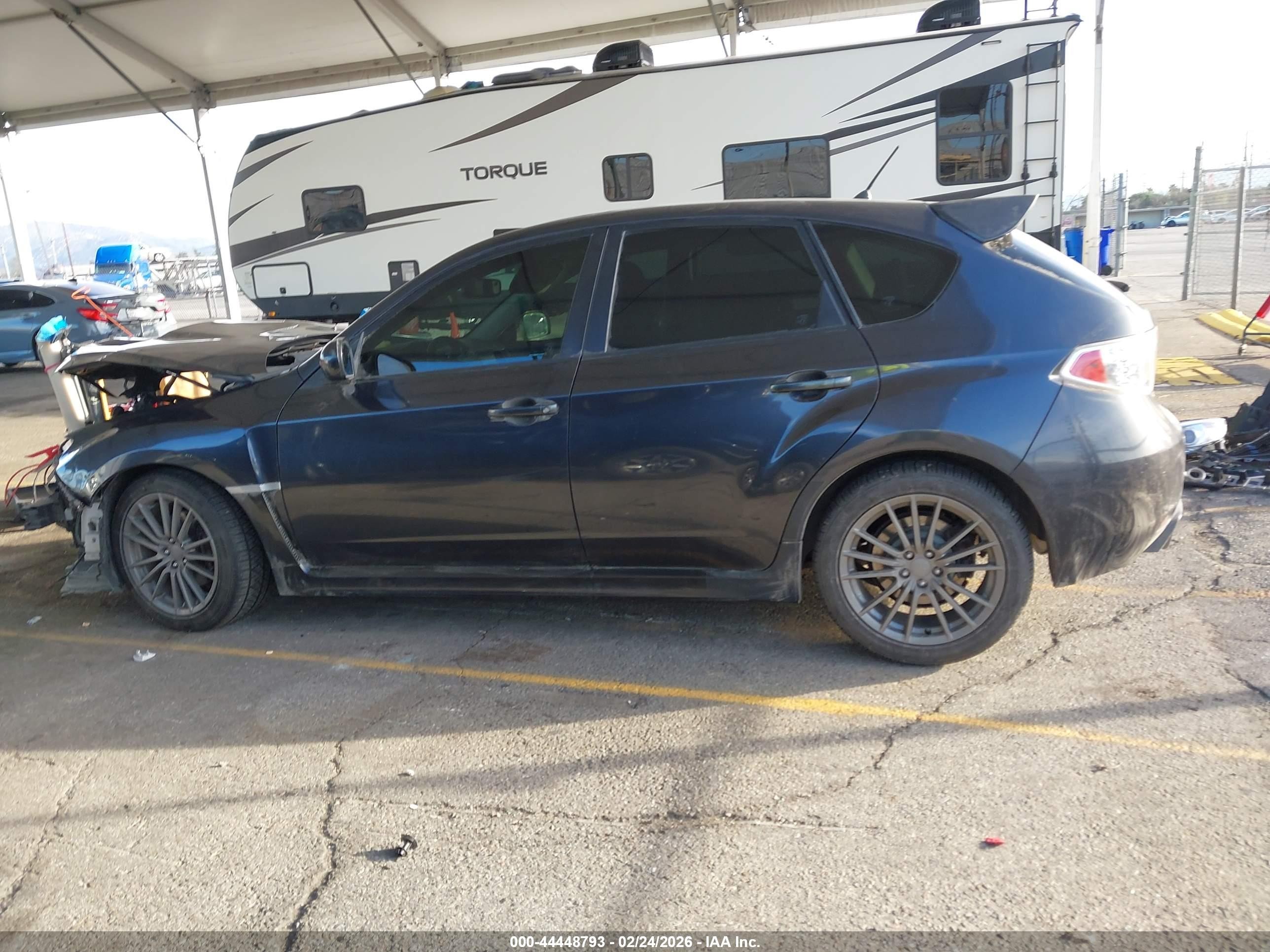 2014 Subaru Impreza Wrx Premium Серый vin: JF1GR7E60EG207079