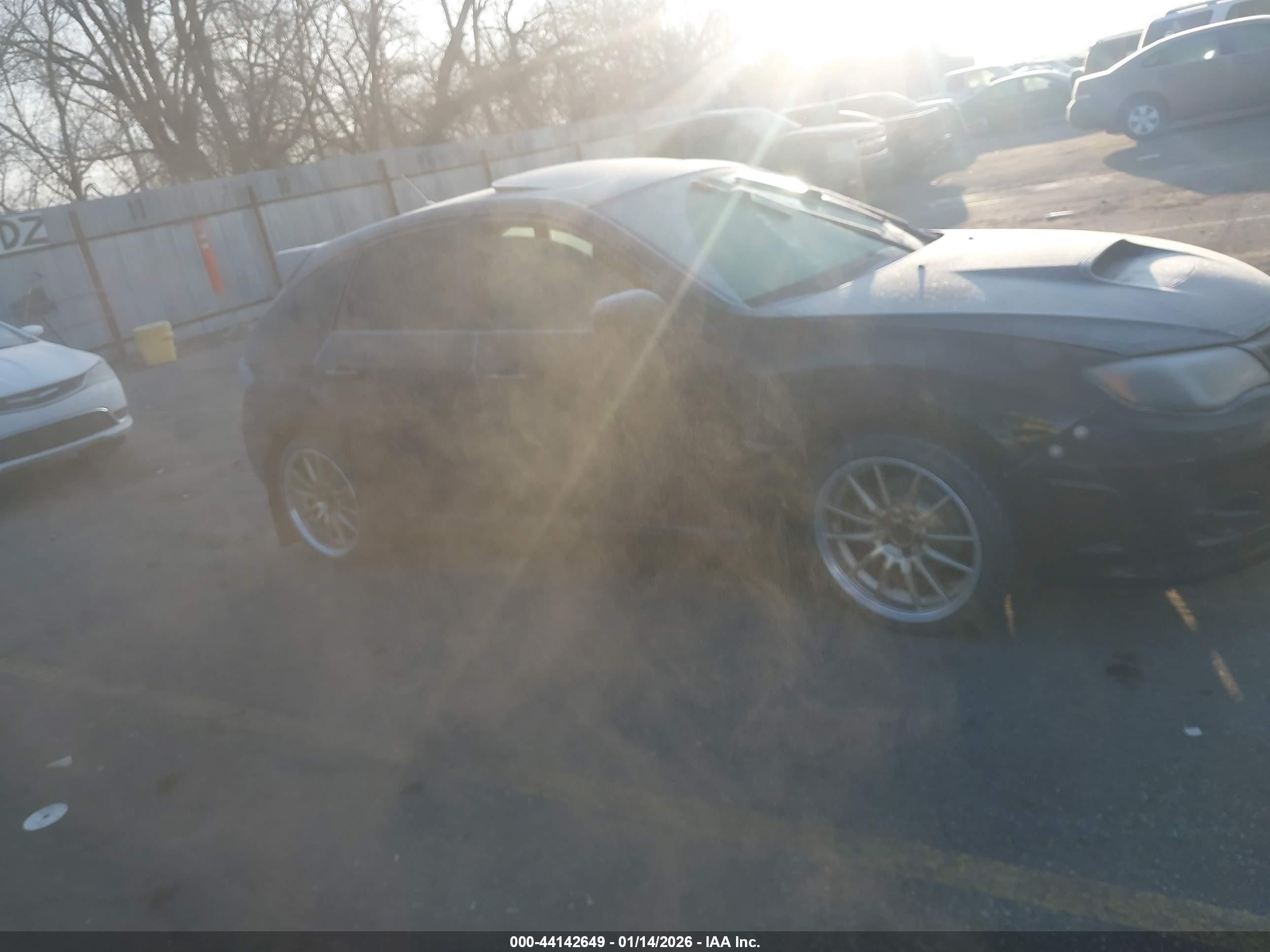 2014 Subaru Impreza Wrx Premium Черный vin: JF1GR7E60EG216526