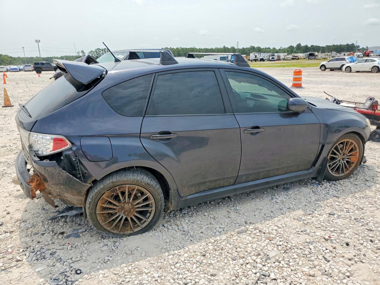 2014 Subaru Impreza Wrx Серый vin: JF1GR7E60EG229485