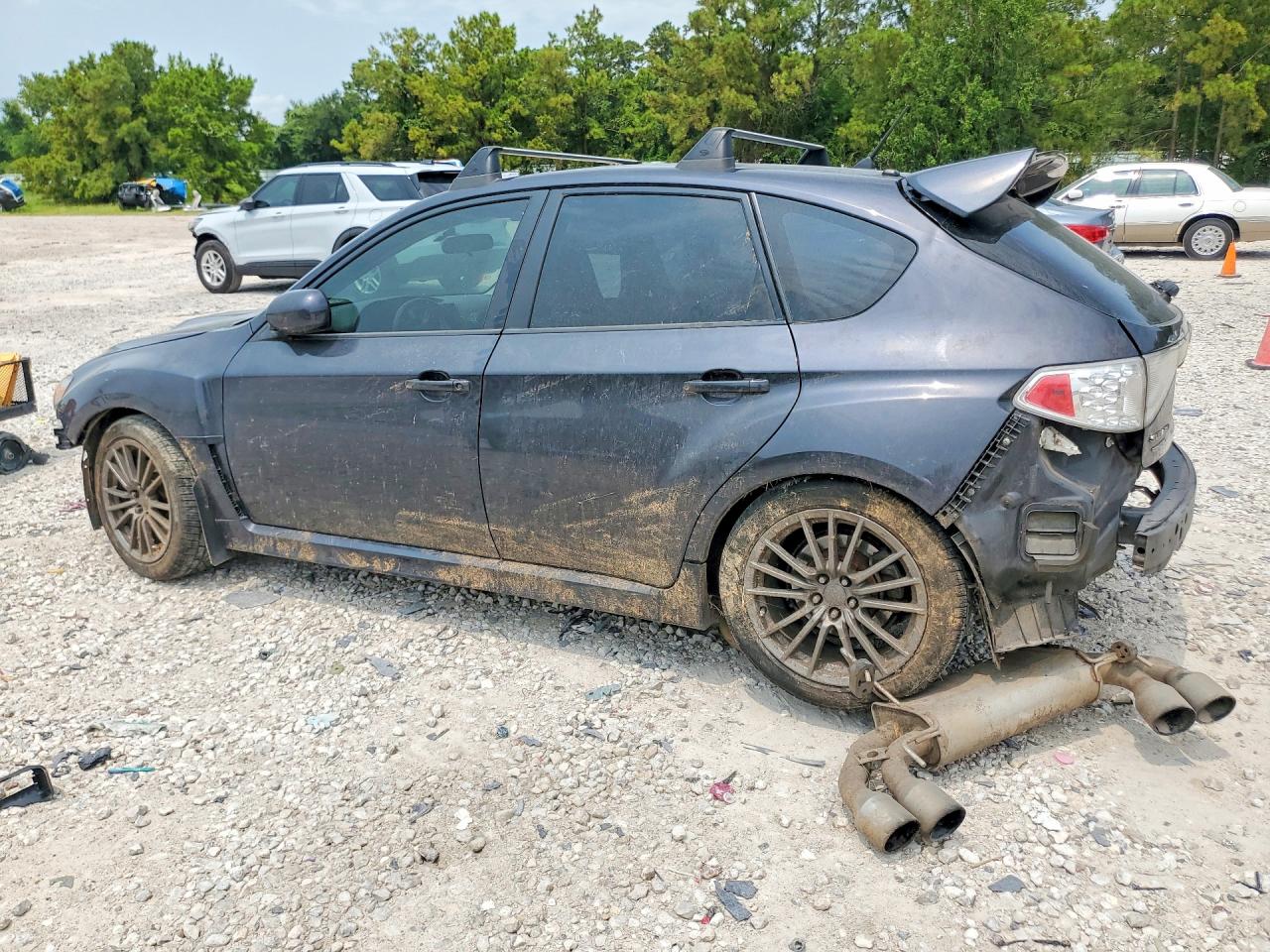 2014 Subaru Impreza Wrx Серый vin: JF1GR7E60EG229485