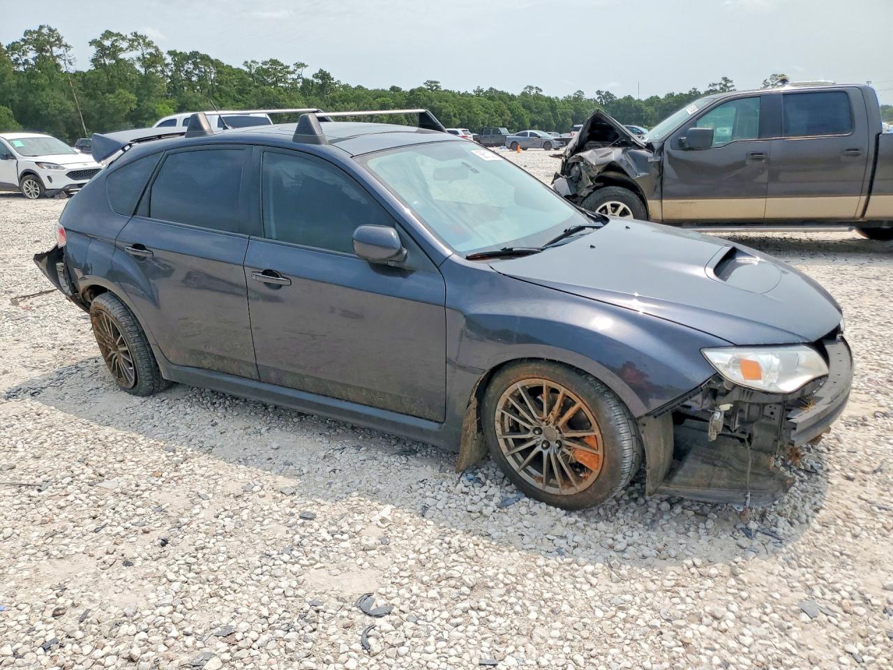 2014 Subaru Impreza Wrx Серый vin: JF1GR7E60EG229485