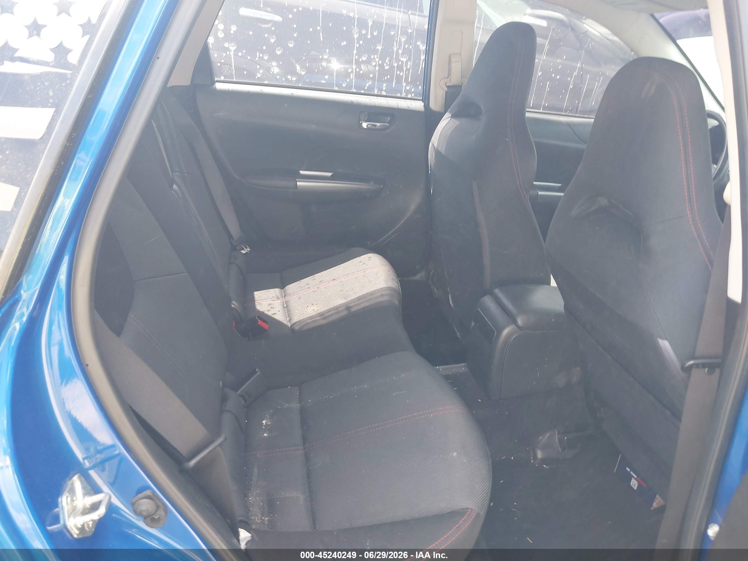 2014 Subaru Impreza Wrx   Blue vin: JF1GR7E60EG242396