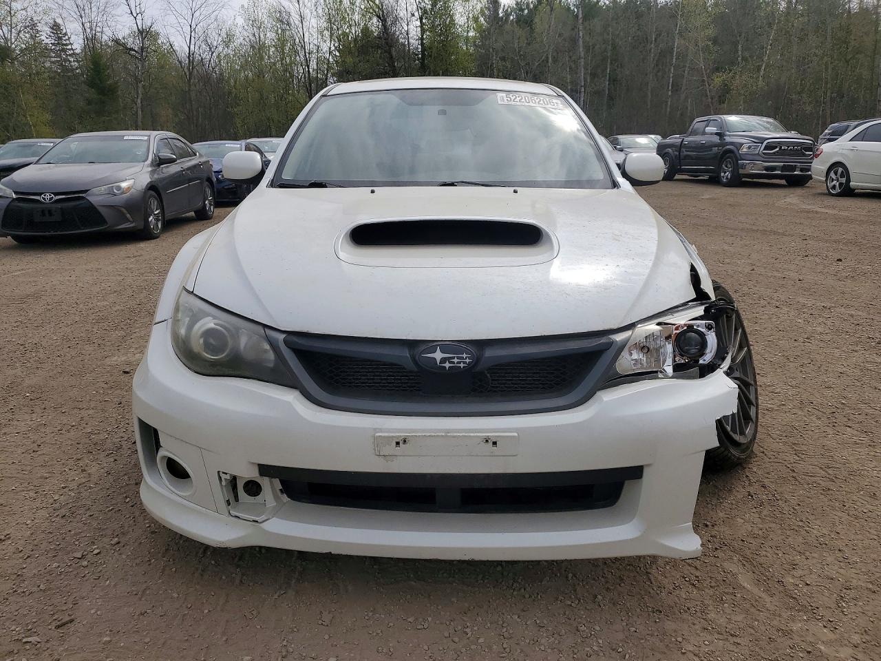 2011 Subaru Impreza Wrx White vin: JF1GR7E61BG827743