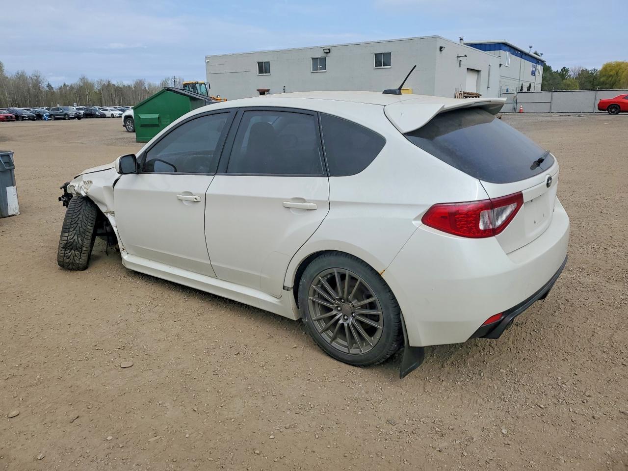 2011 Subaru Impreza Wrx White vin: JF1GR7E61BG827743