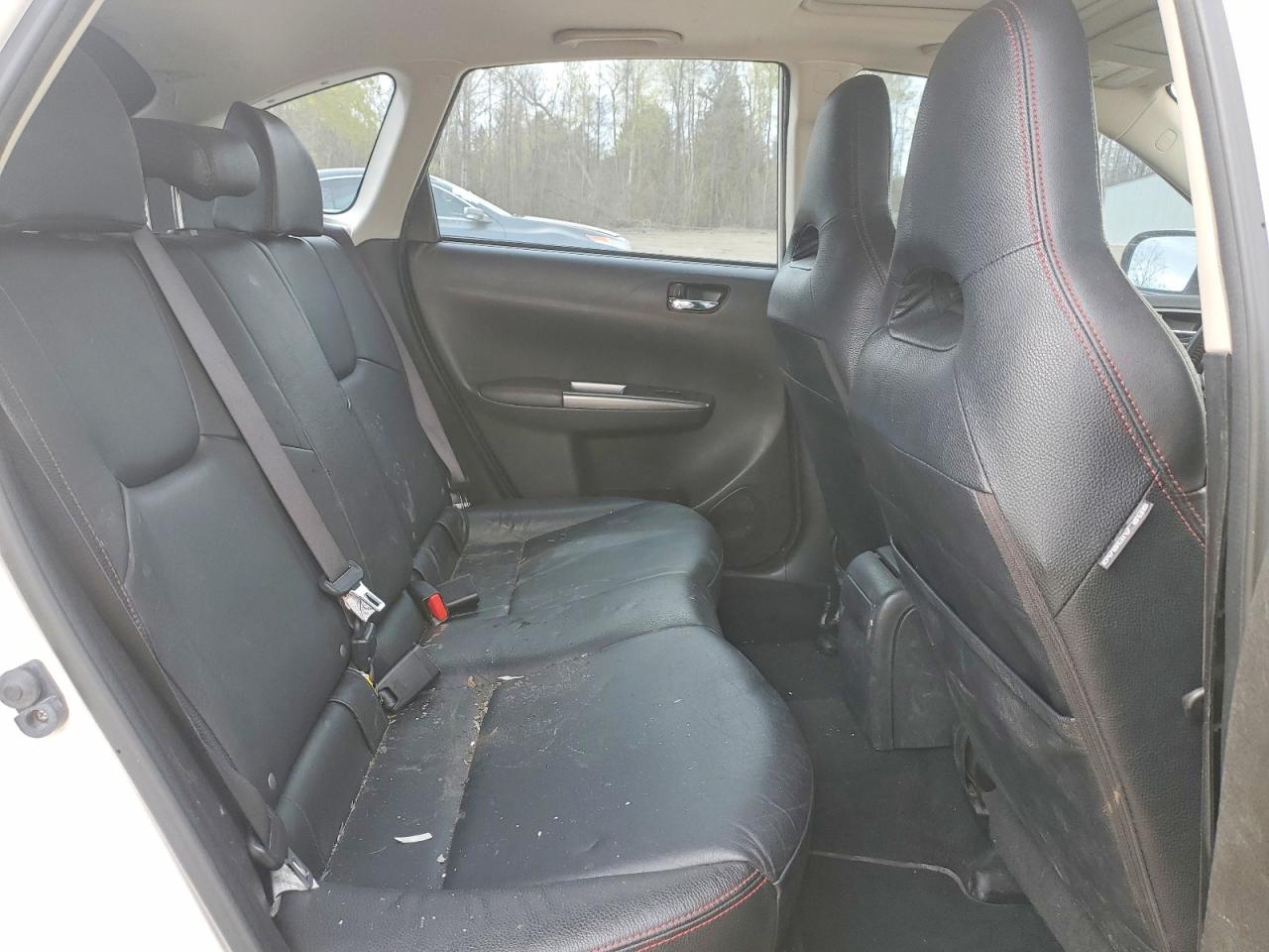 2011 Subaru Impreza Wrx White vin: JF1GR7E61BG827743