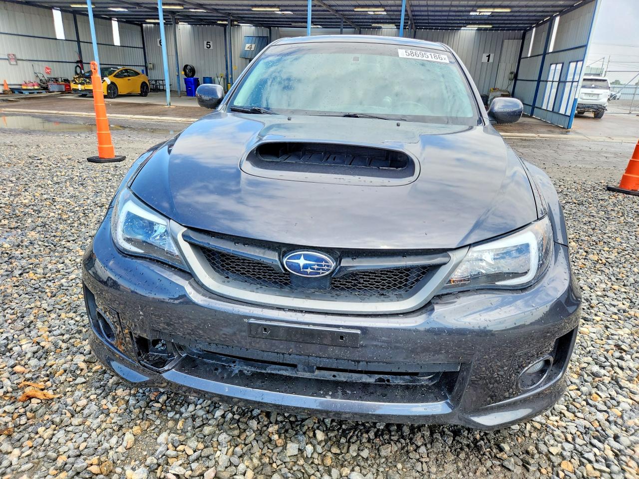 2012 Subaru Impreza Wrx Угольный vin: JF1GR7E61CG200915