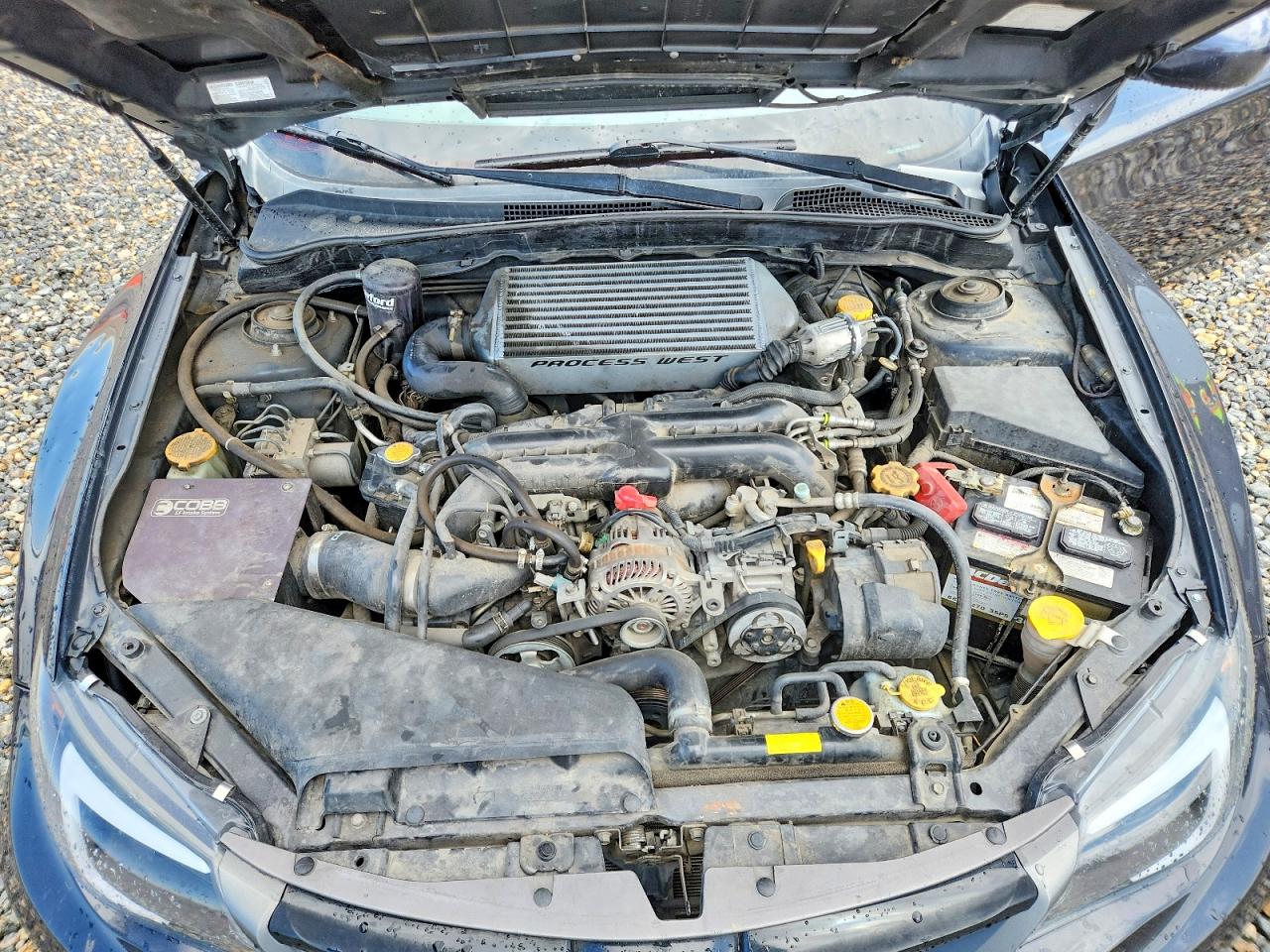 2012 Subaru Impreza Wrx Угольный vin: JF1GR7E61CG200915
