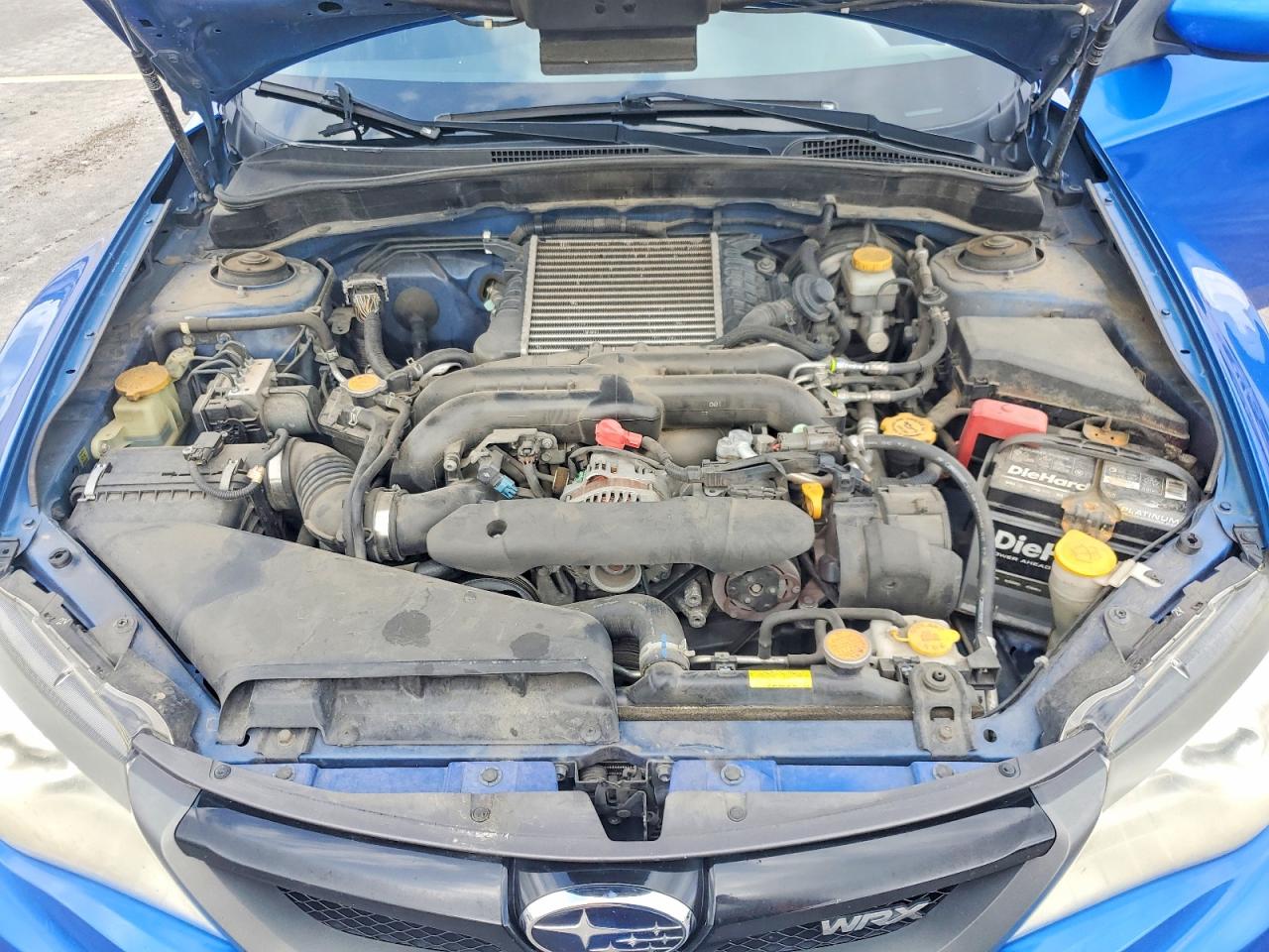 2012 Subaru Impreza Wrx Синий vin: JF1GR7E61CG235969