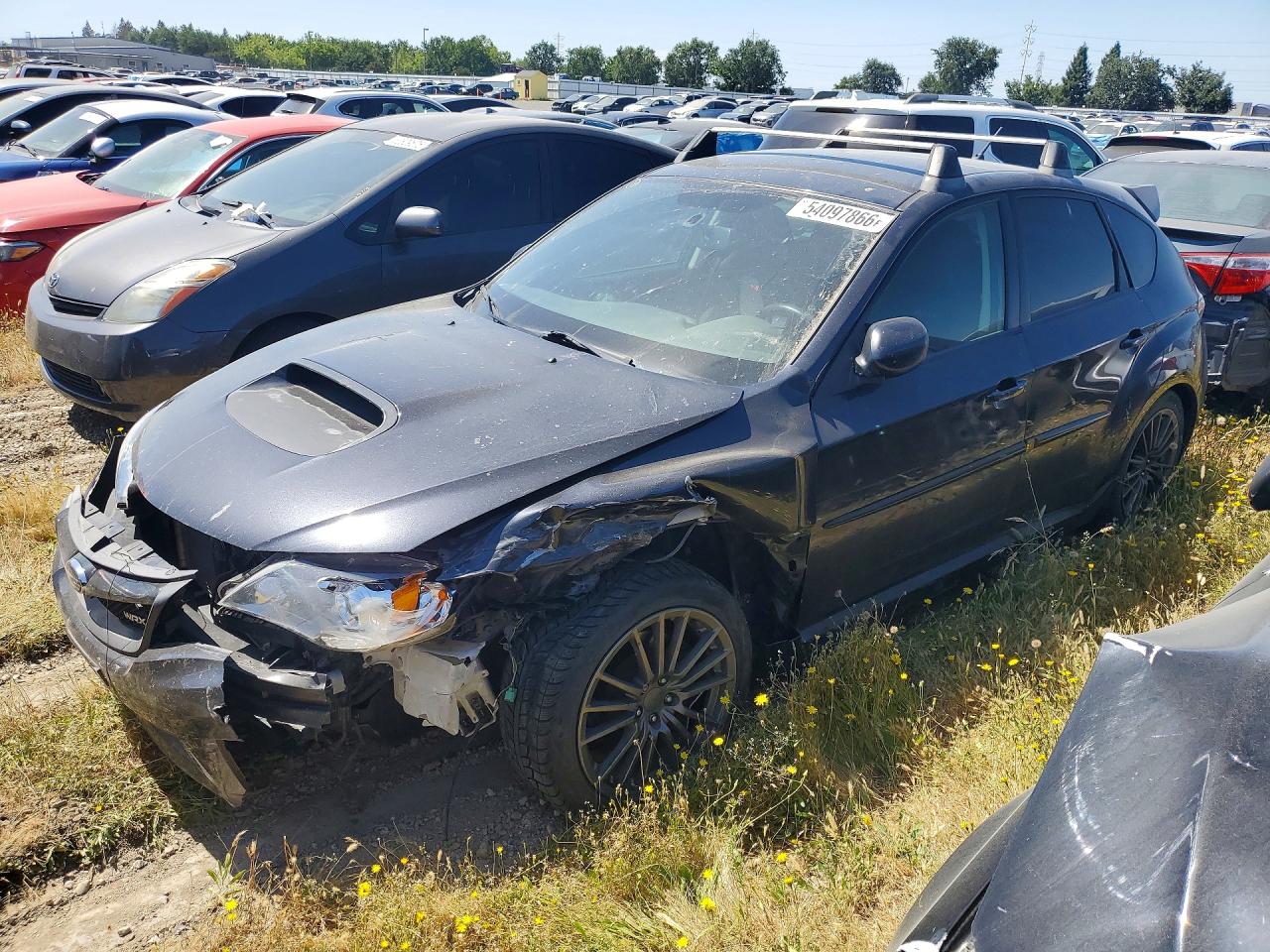2013 Subaru Impreza Wrx Charcoal vin: JF1GR7E61DG208188