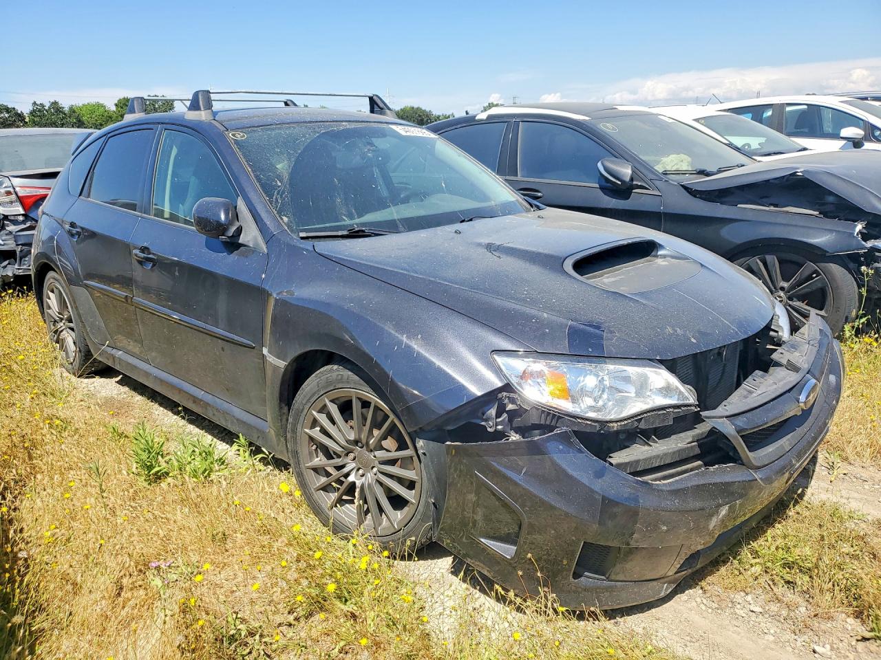 2013 Subaru Impreza Wrx Charcoal vin: JF1GR7E61DG208188