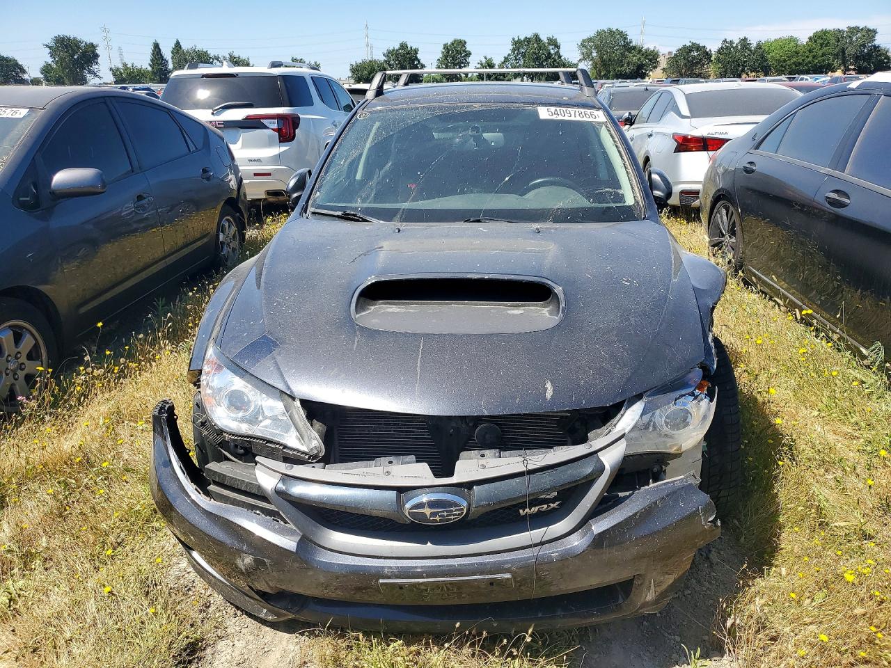 2013 Subaru Impreza Wrx Charcoal vin: JF1GR7E61DG208188