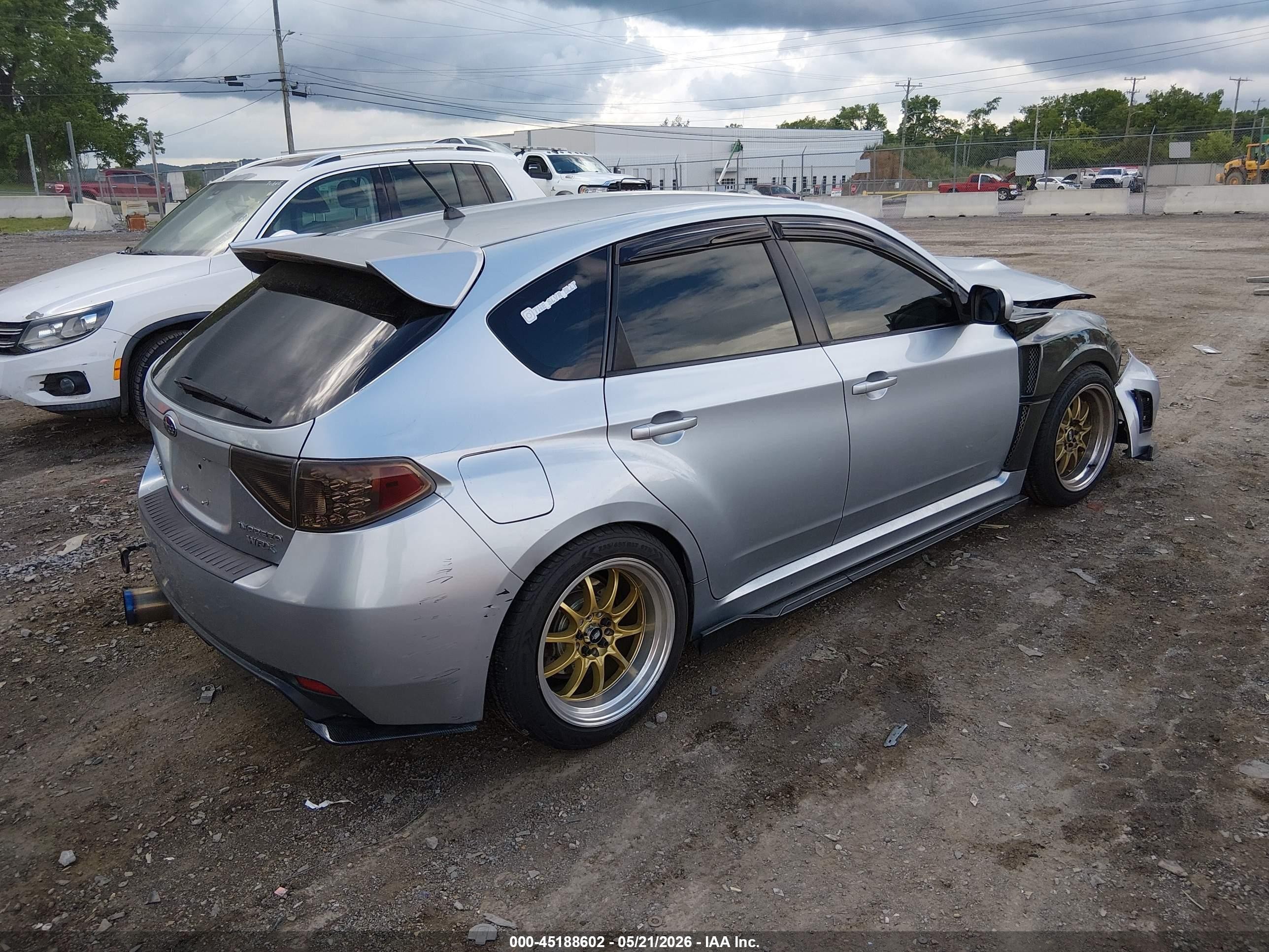 2013 Subaru Impreza Wrx   Silver vin: JF1GR7E61DG217604